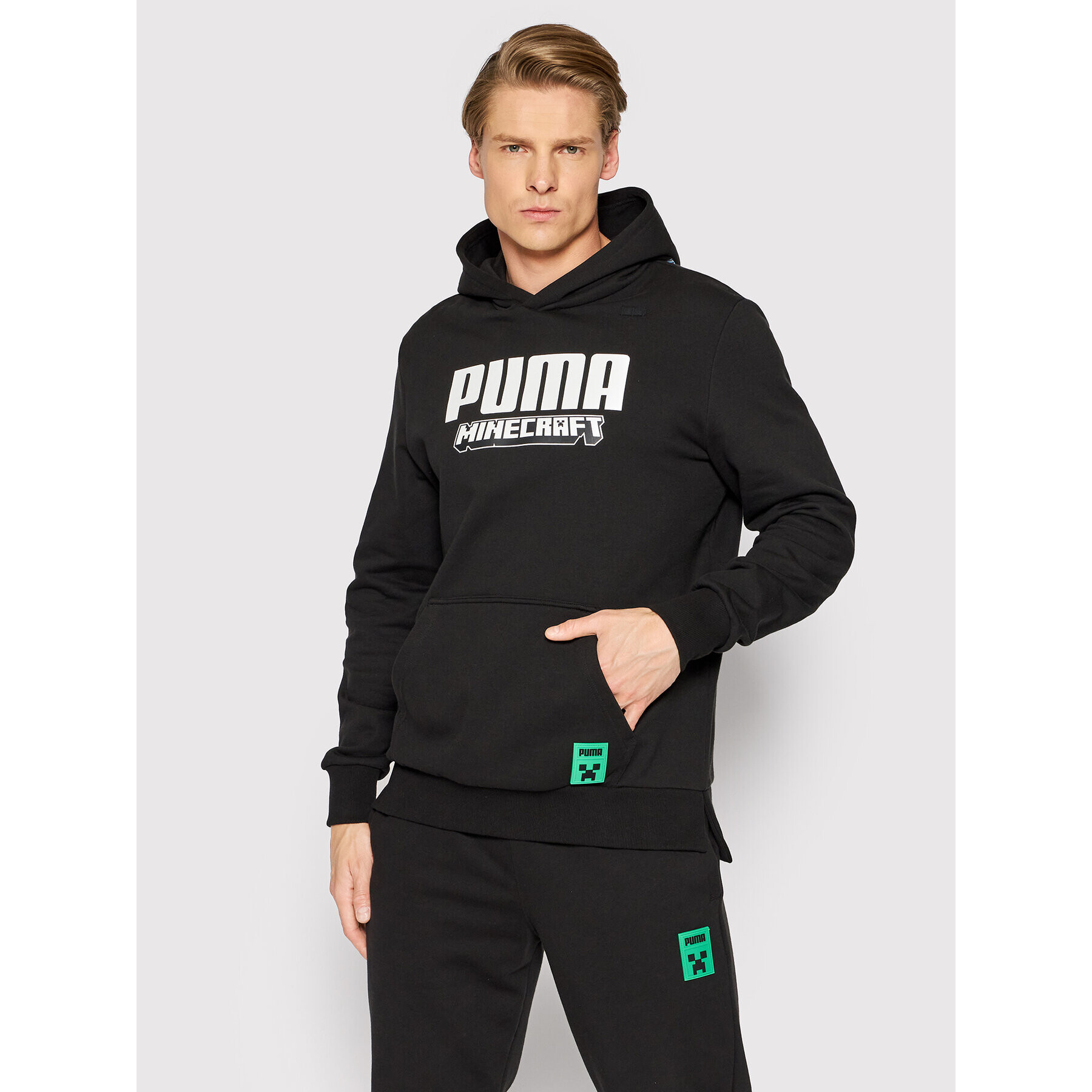 Puma Bluză MINECRAFT 534376 Negru Regular Fit - Pled.ro