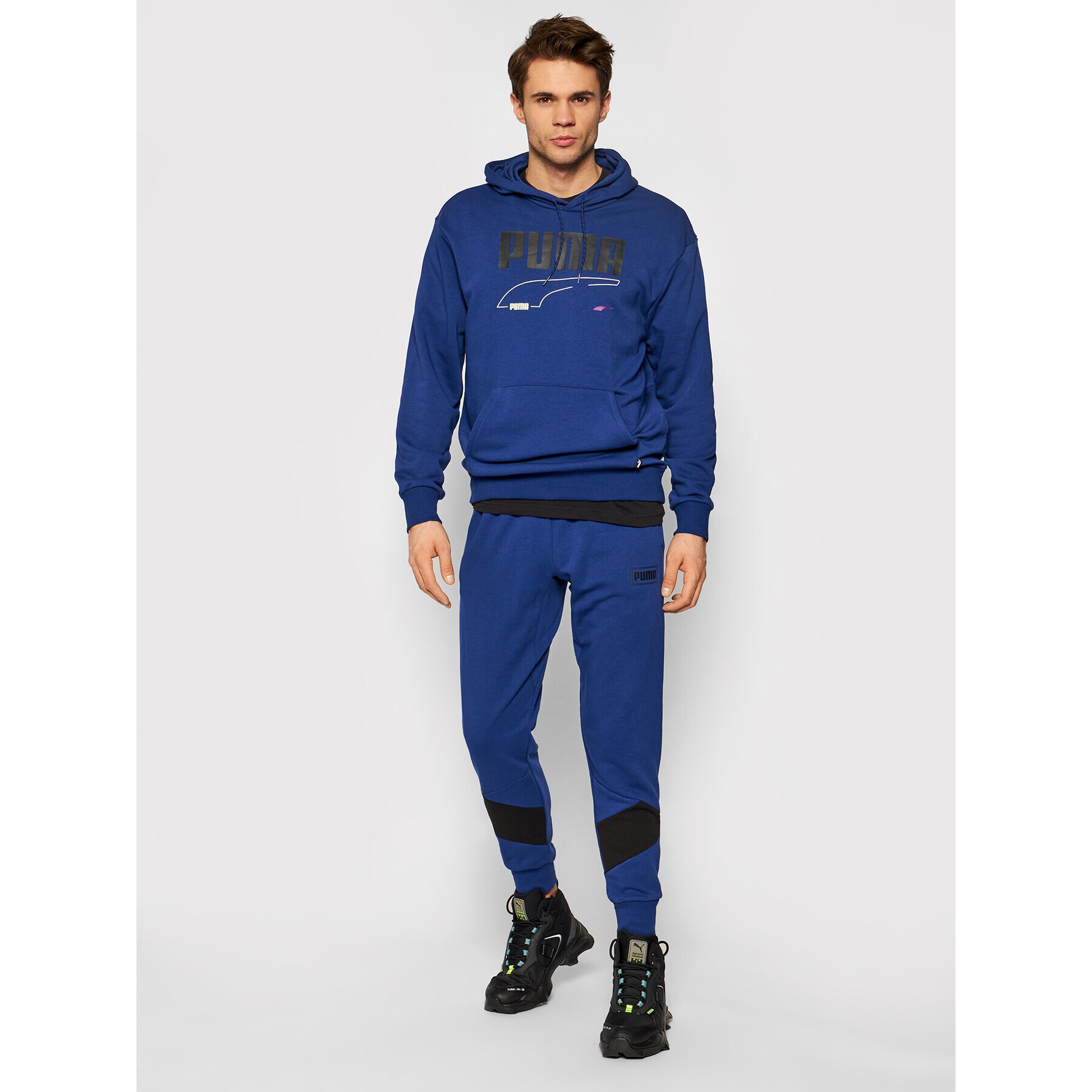 Puma Bluză Rebel 585742 Bleumarin Regular Fit - Pled.ro