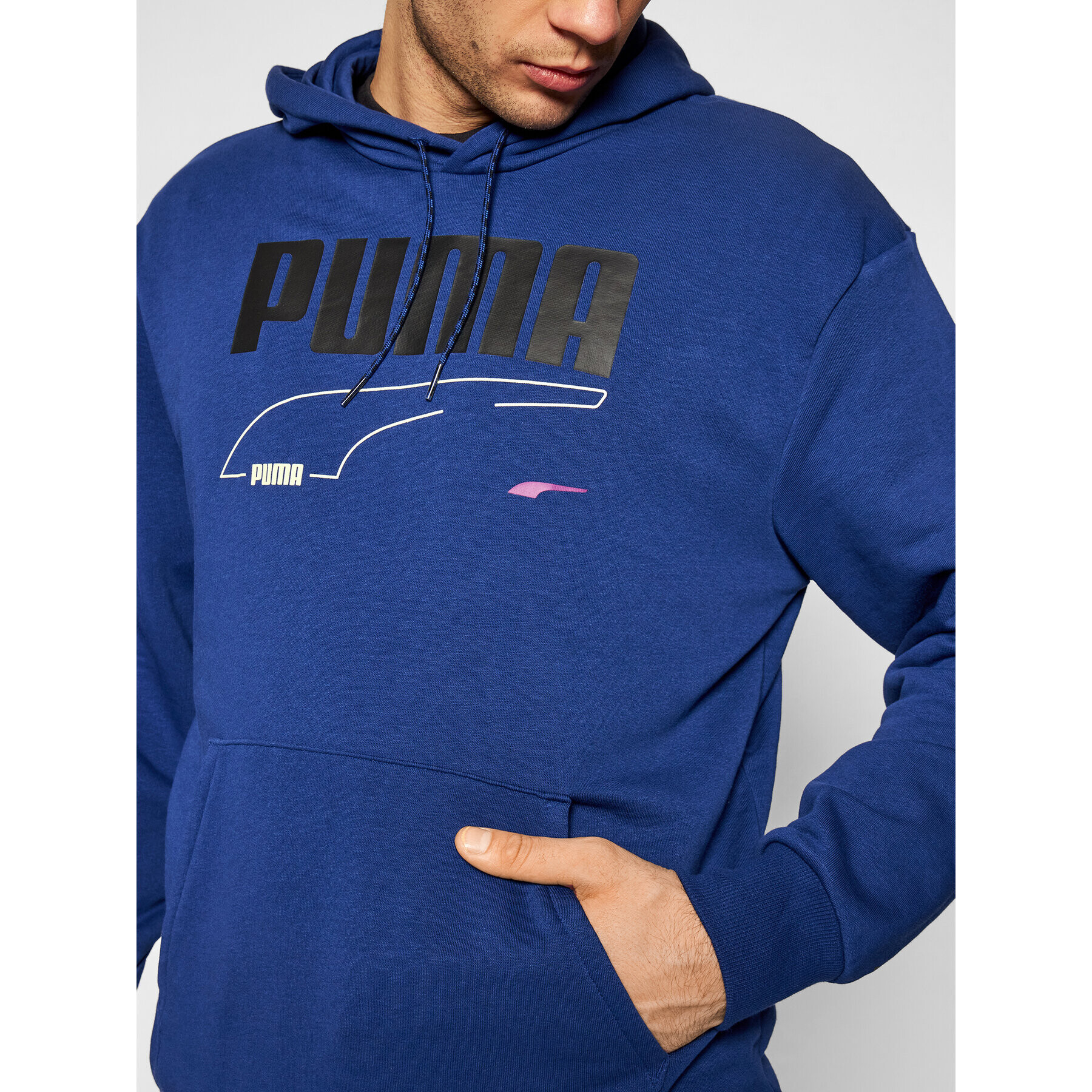 Puma Bluză Rebel 585742 Bleumarin Regular Fit - Pled.ro