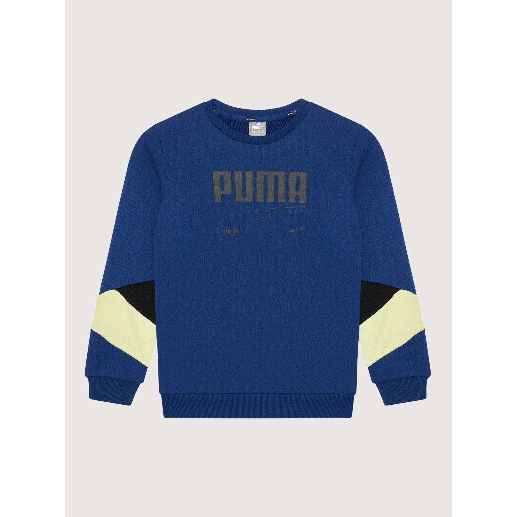 Puma Bluză Rebel Crew 587019 Bleumarin Regular Fit - Pled.ro