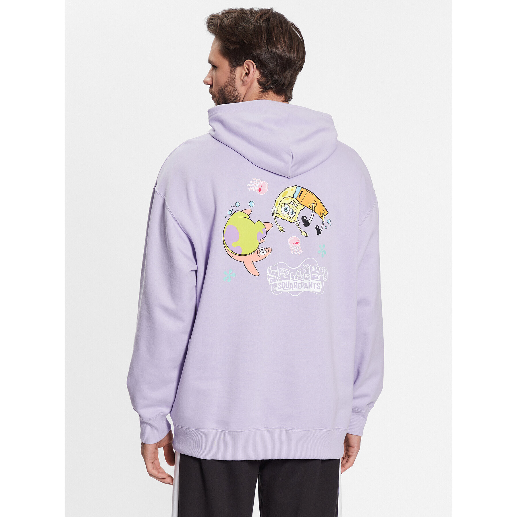 Puma Bluză SPONGEBOB 538960 Violet Regular Fit - Pled.ro