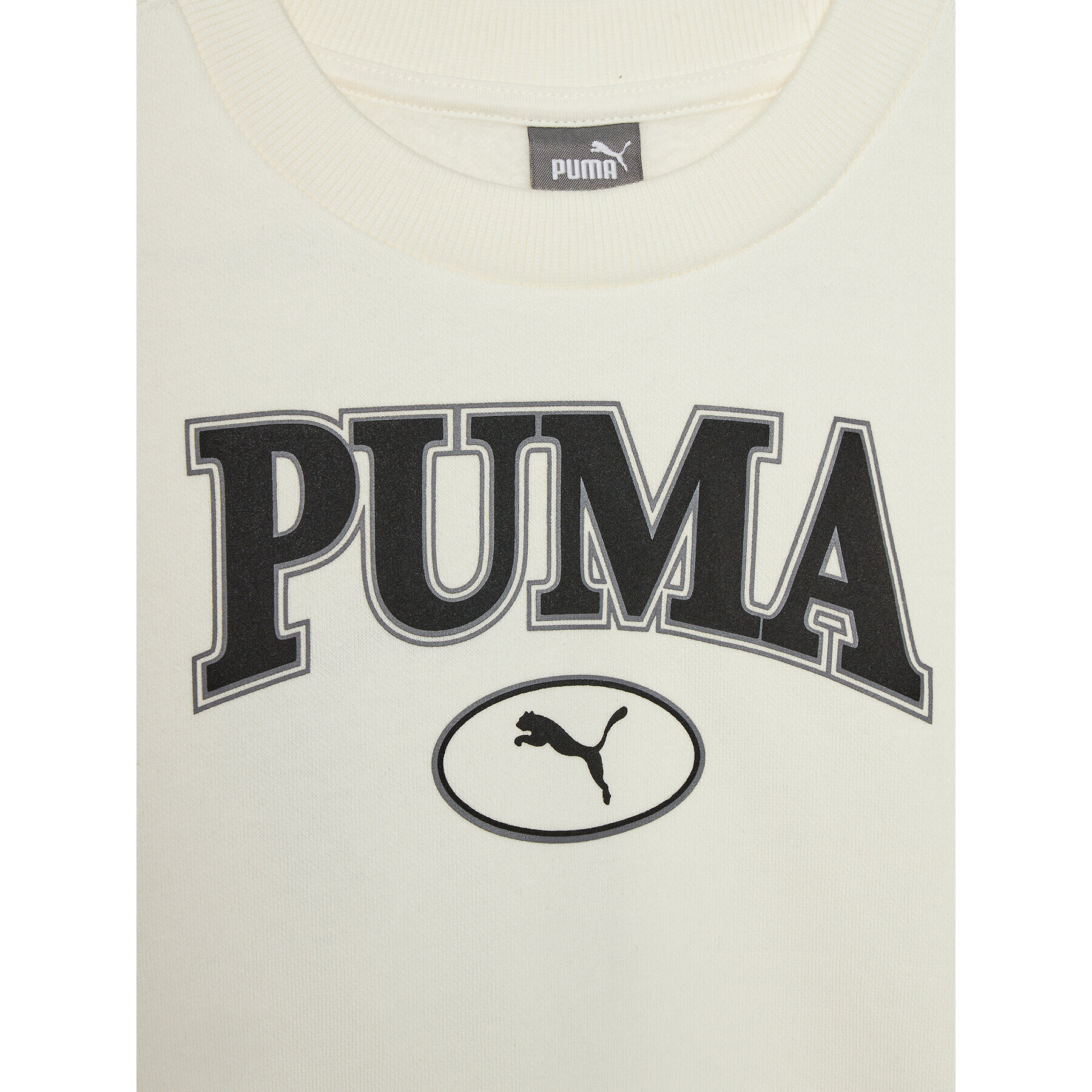 Puma Bluză Squad 676442 Écru Regular Fit - Pled.ro