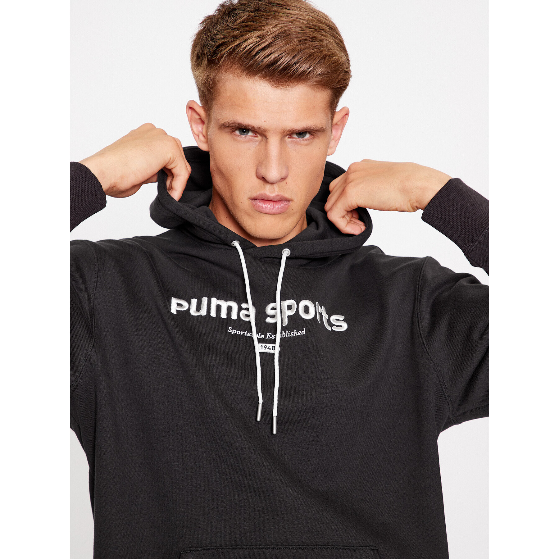 Puma Bluză Team 621322 Negru Regular Fit - Pled.ro