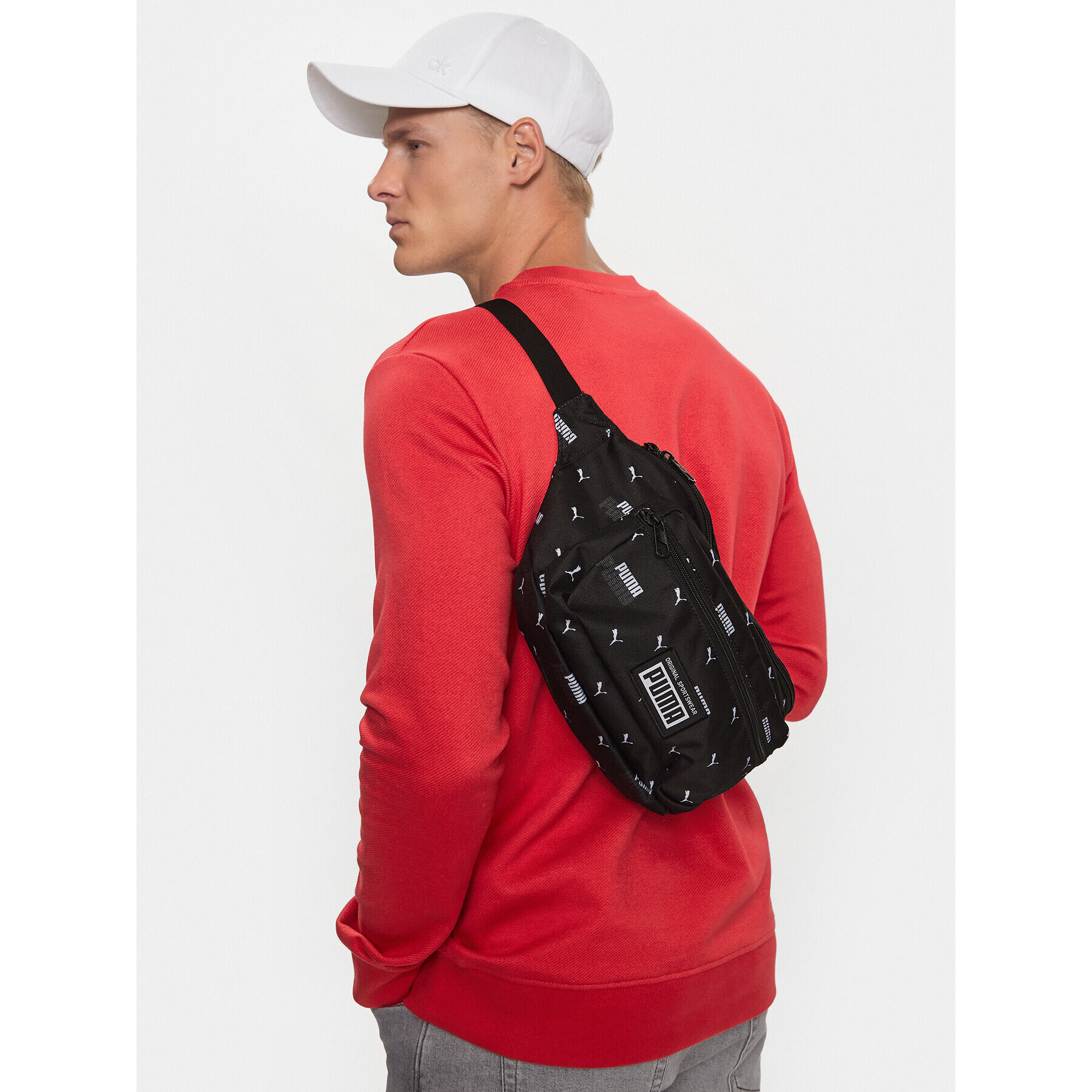 Puma Borsetă Academy Waist Bag 079134 Negru - Pled.ro