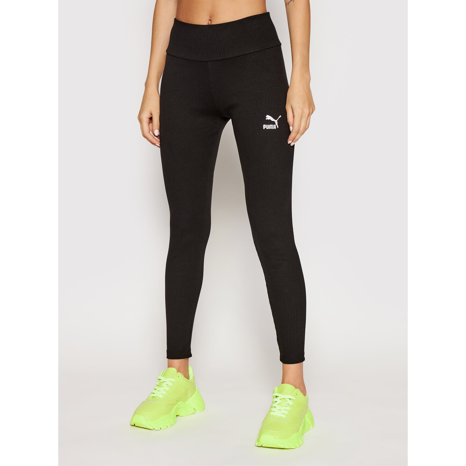 Puma Colanți Classics 599598 Negru Tight Fit - Pled.ro