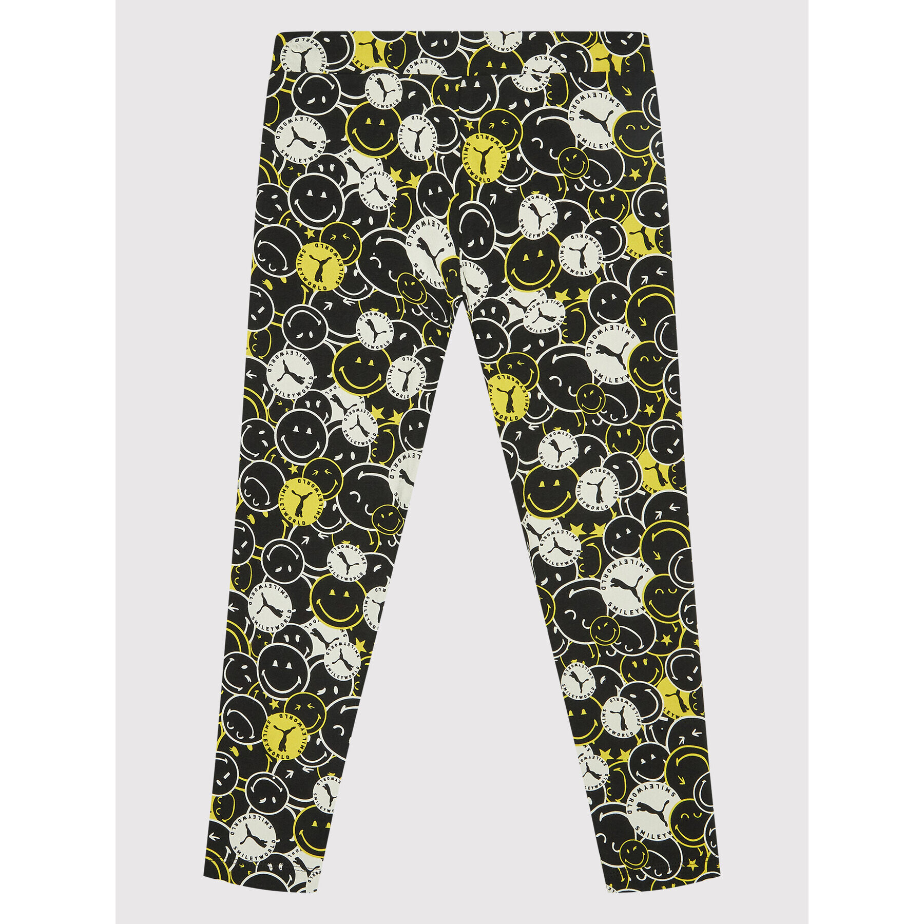 Puma Colanți SMILEY WORLD Printed 846977 Negru Slim Fit - Pled.ro