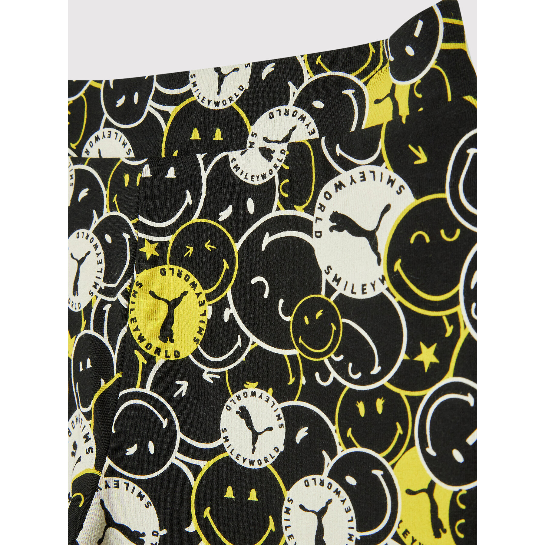 Puma Colanți SMILEY WORLD Printed 846977 Negru Slim Fit - Pled.ro