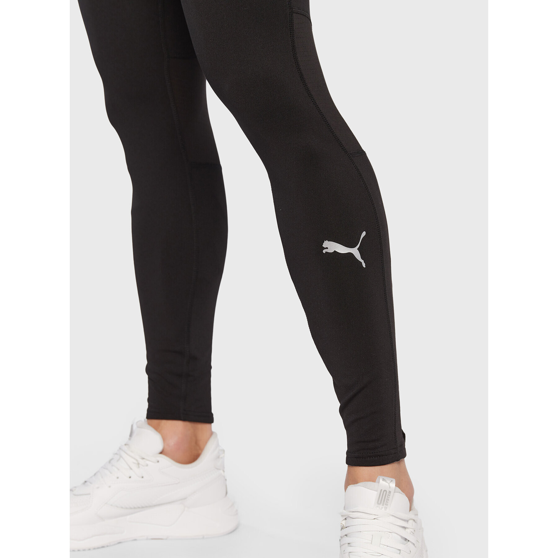 Puma Colanți Brushed 522432 Negru Slim Fit - Pled.ro