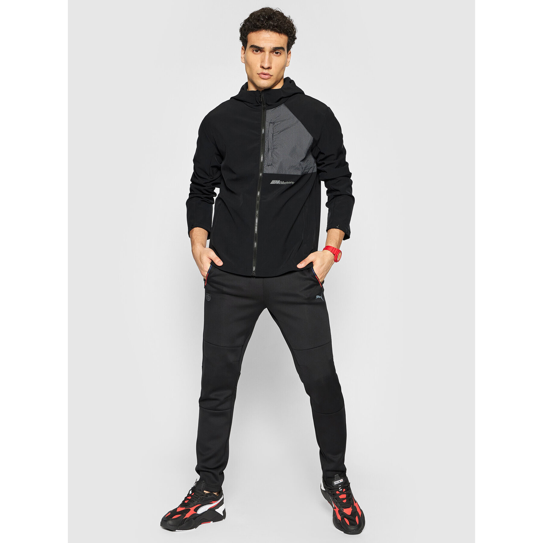 Puma Geacă softshell BMW Mms Rct 597980 Negru Regular Fit - Pled.ro