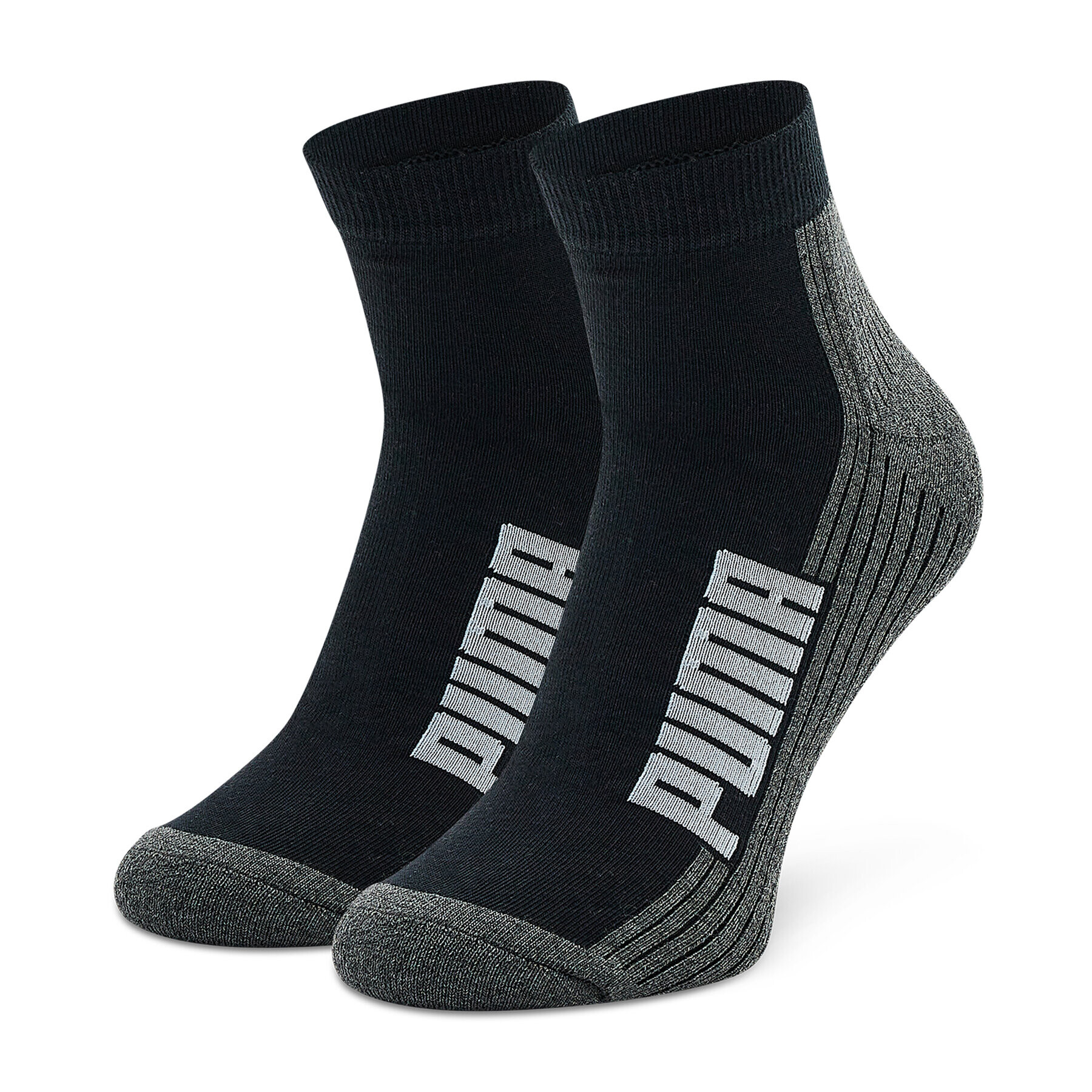 Puma Șosete Înalte Unisex Cushioned Quarter 907950 01 Negru - Pled.ro