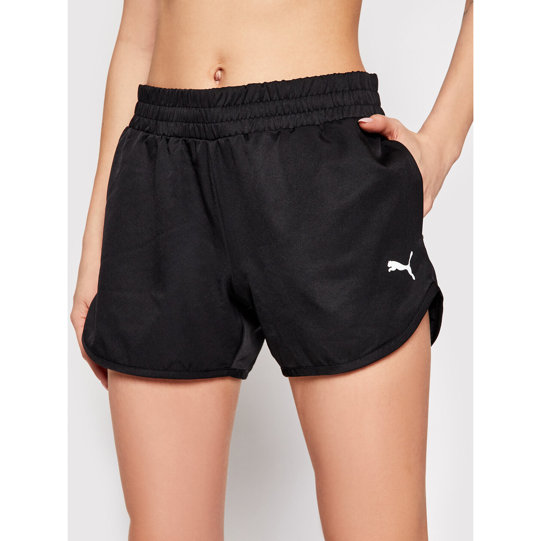 Puma Pantaloni scurți sport Active 586862 Negru Regular Fit - Pled.ro