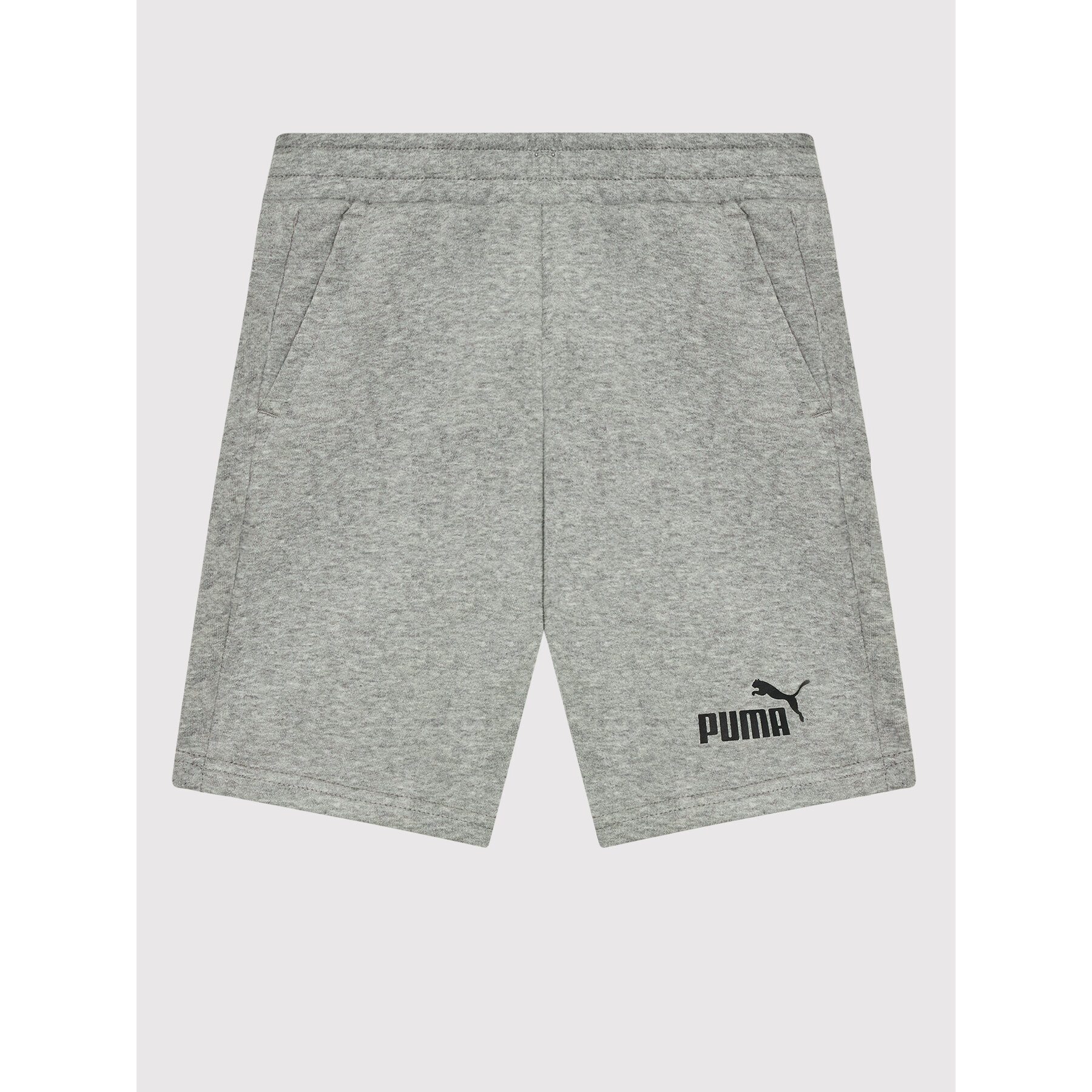 Puma Pantaloni scurți sport Essentials 586972 Gri Regular Fit - Pled.ro