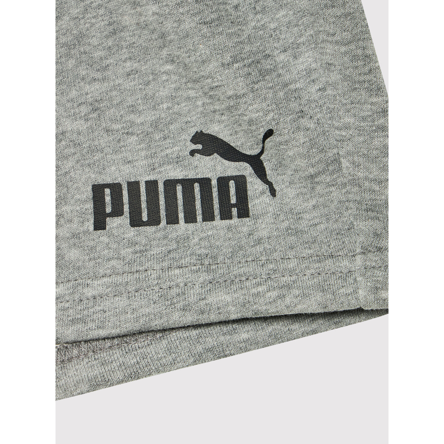 Puma Pantaloni scurți sport Essentials 586972 Gri Regular Fit - Pled.ro