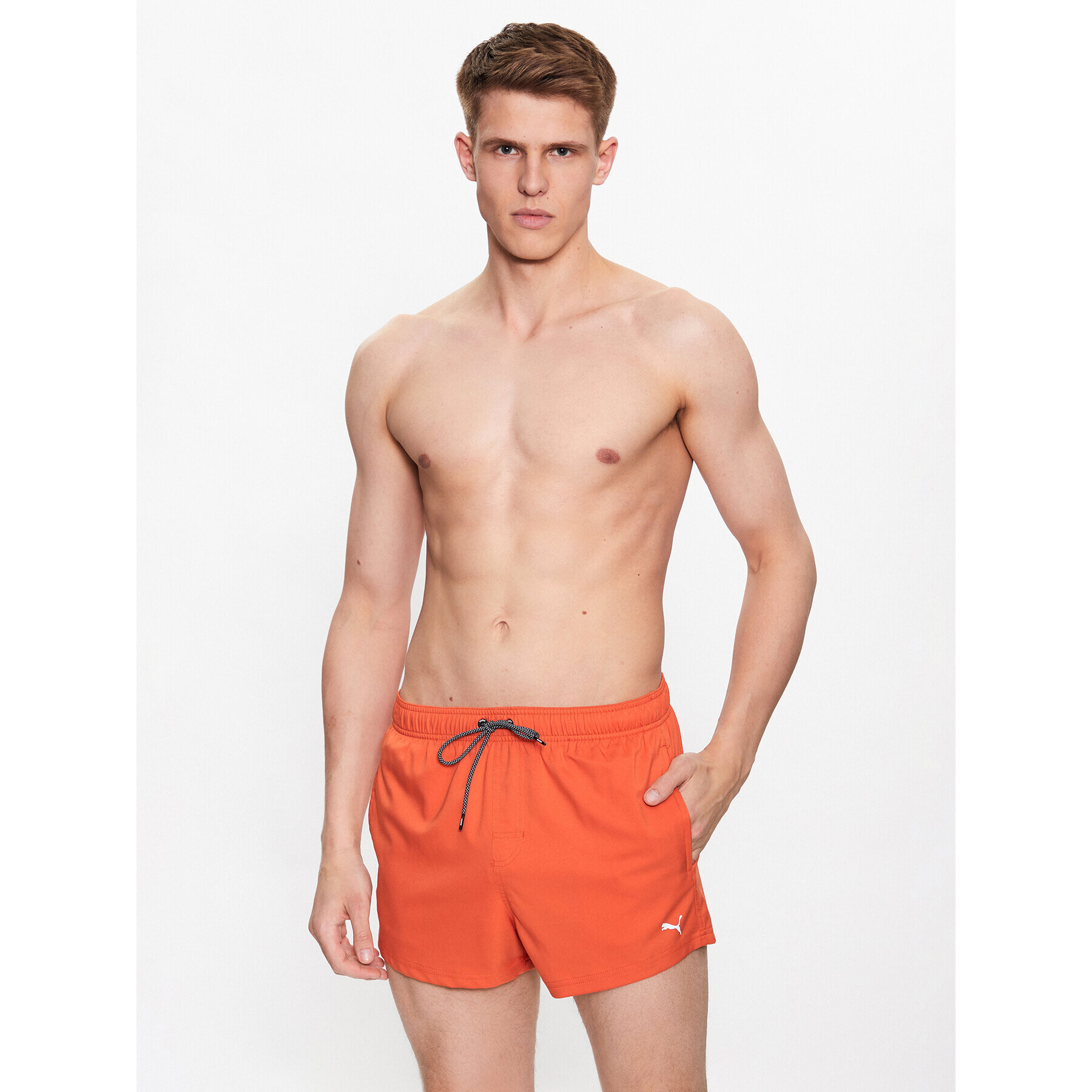 Puma Pantaloni scurți pentru înot 907658 Roșu Regular Fit - Pled.ro