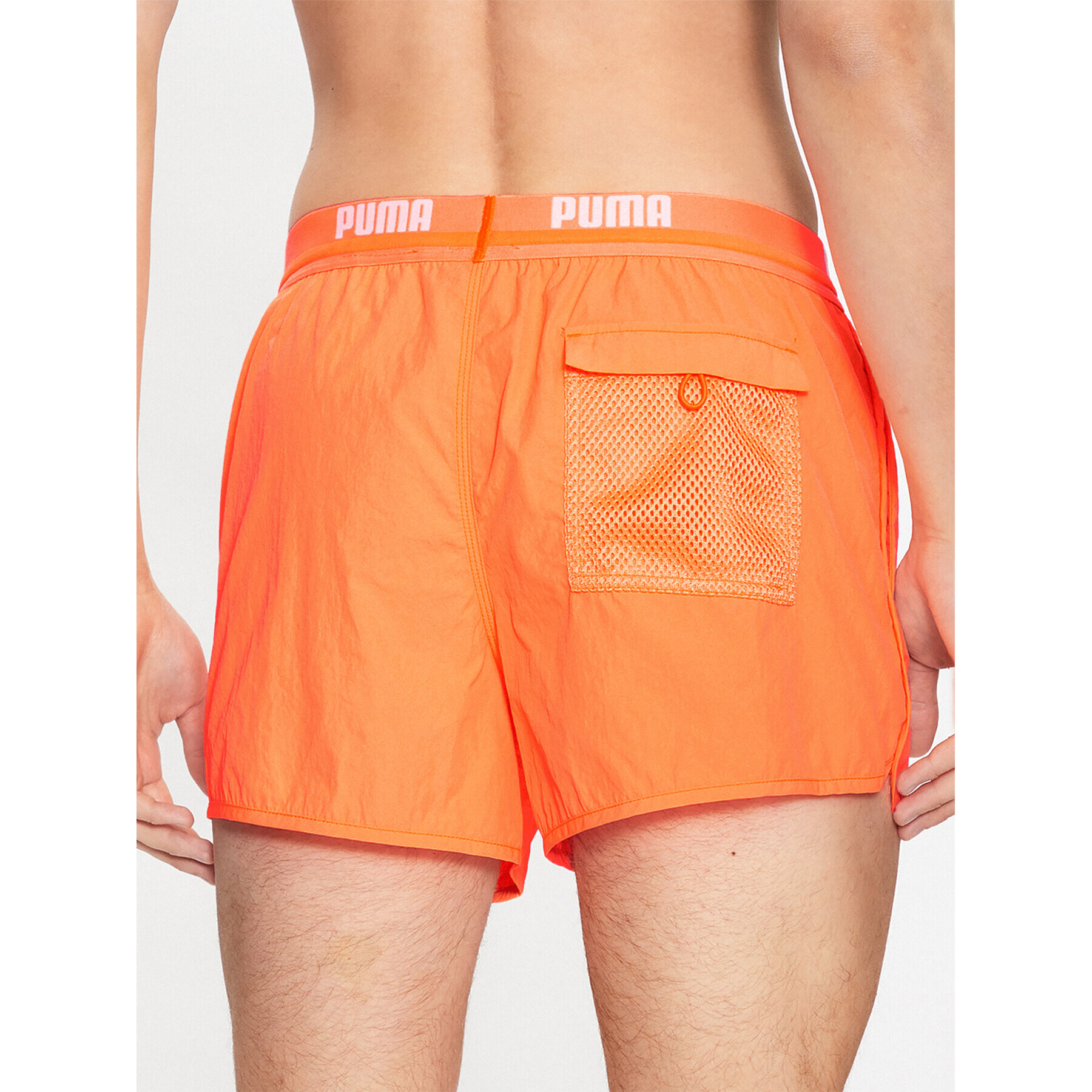 Puma Pantaloni scurți pentru înot 938059 Portocaliu Regular Fit - Pled.ro