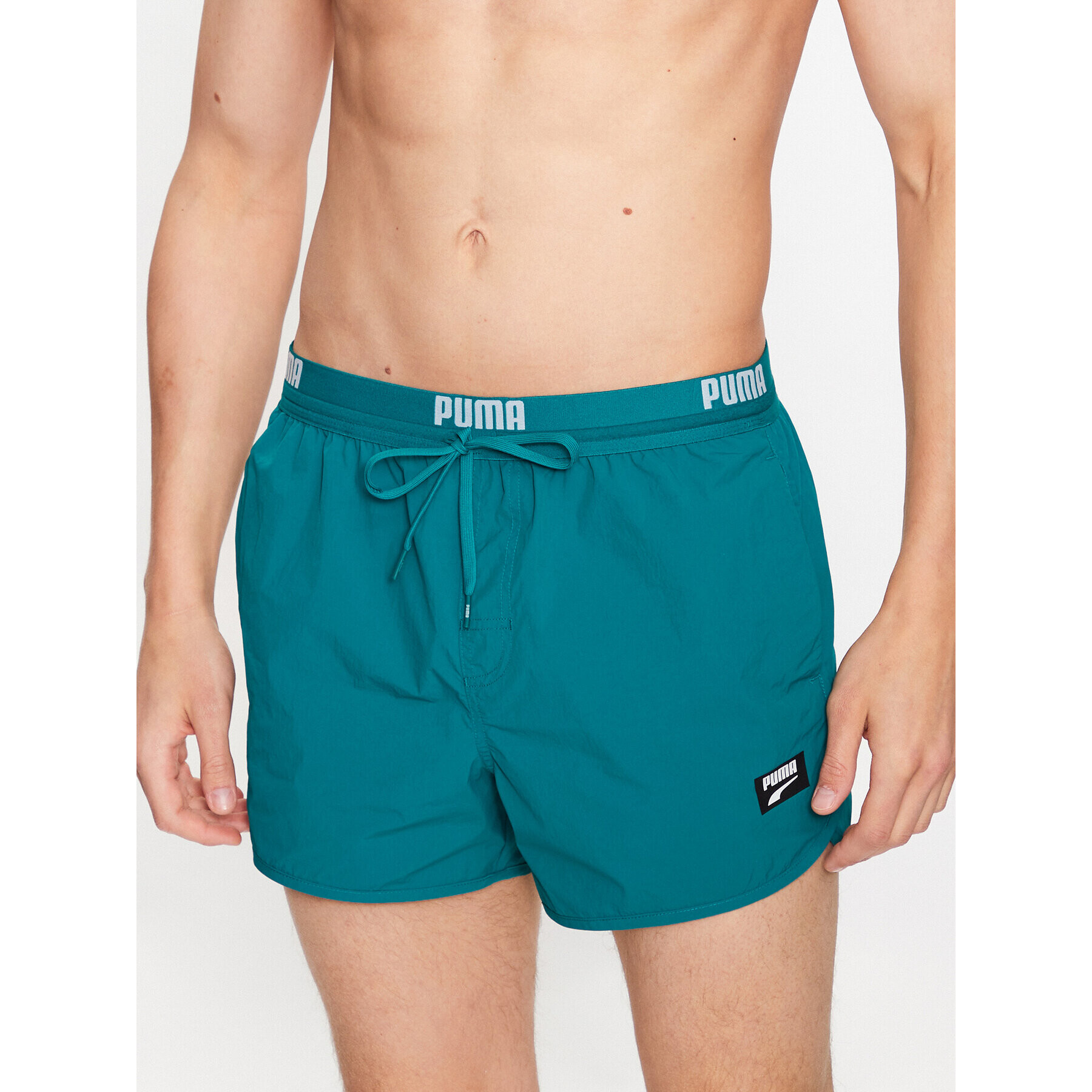 Puma Pantaloni scurți pentru înot 938059 Verde Regular Fit - Pled.ro