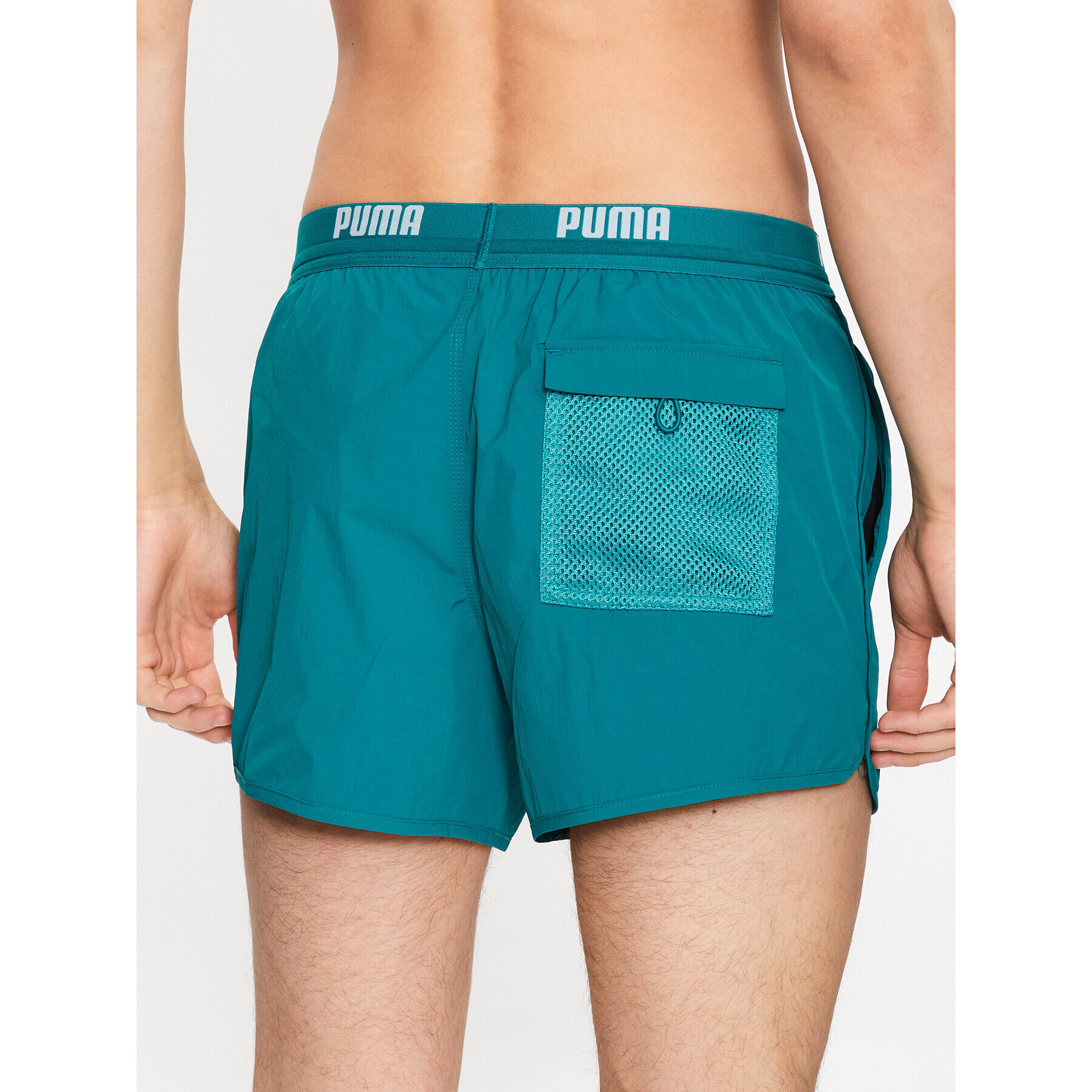 Puma Pantaloni scurți pentru înot 938059 Verde Regular Fit - Pled.ro