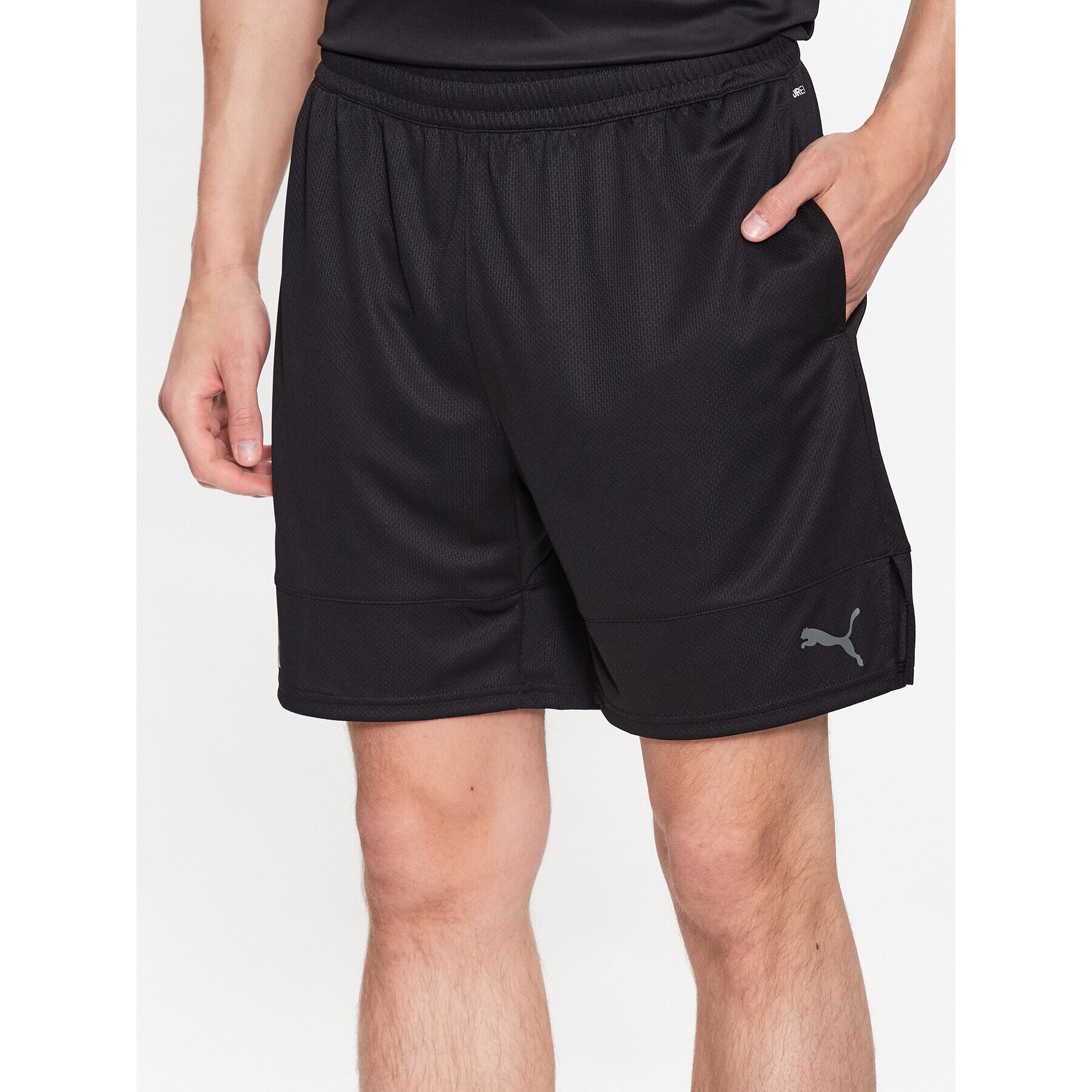 Puma Pantaloni scurți sport 523117 Negru Regular Fit - Pled.ro