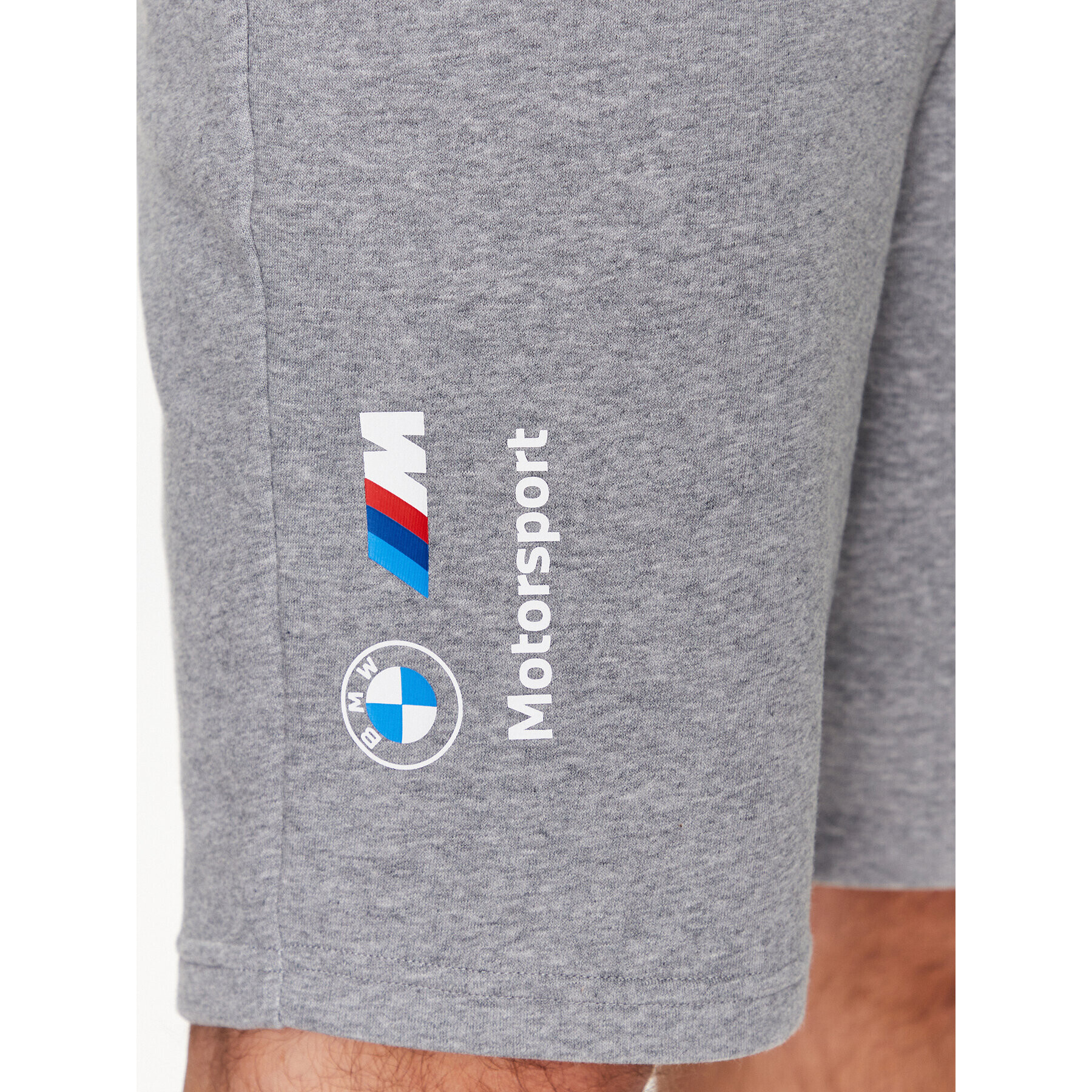 Puma Pantaloni scurți sport Bmw Mms Essentials Ft 539976 Gri Regular Fit - Pled.ro