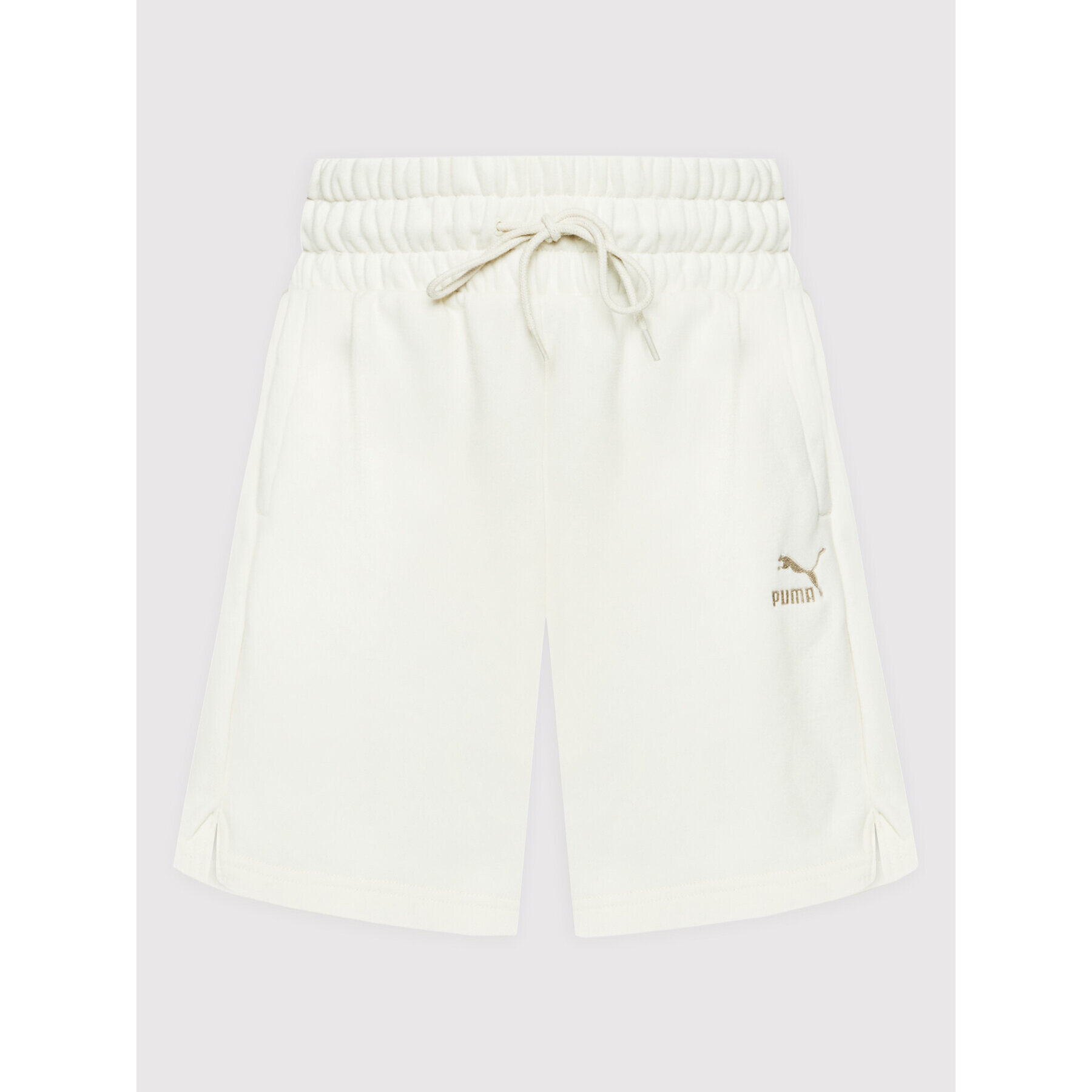 Puma Pantaloni scurți sport Classics 533514 Bej Relaxed Fit - Pled.ro