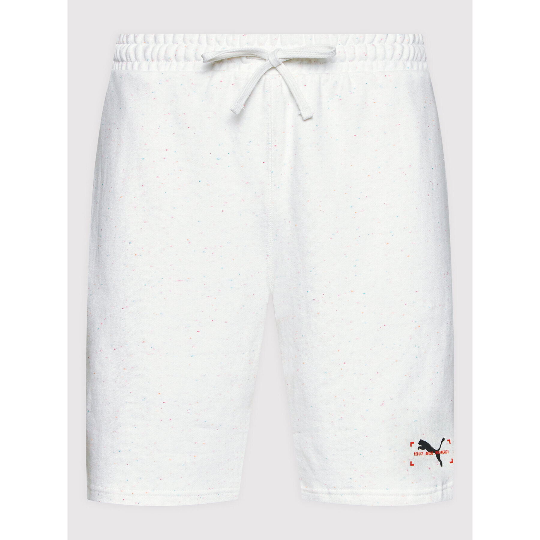 Puma Pantaloni scurți sport RE:Collection 533957 Alb Regular Fit - Pled.ro