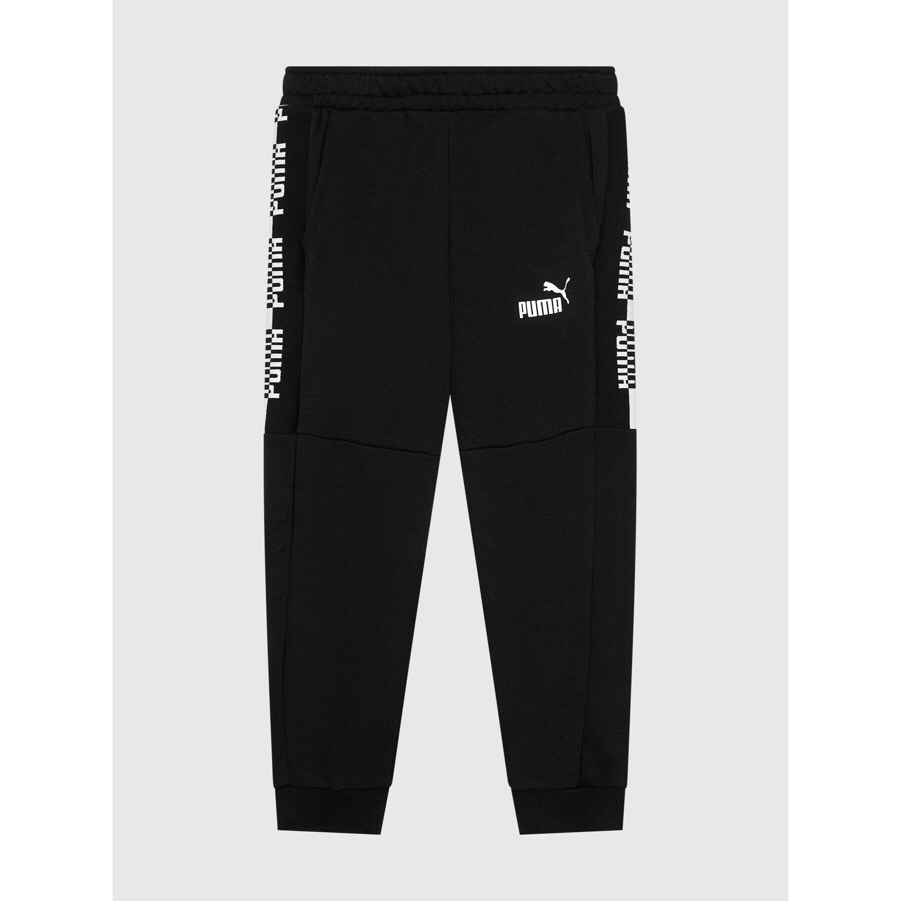 Puma Pantaloni trening Amplified 586006 Negru Regular Fit - Pled.ro