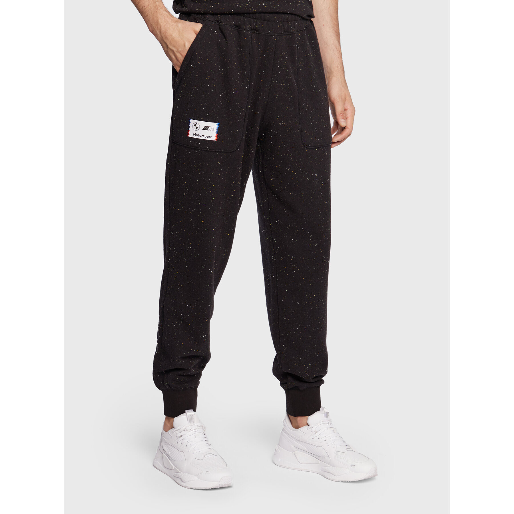 Puma Pantaloni trening BMW M Motorsport RE:Collection 534795 Negru Regular Fit - Pled.ro