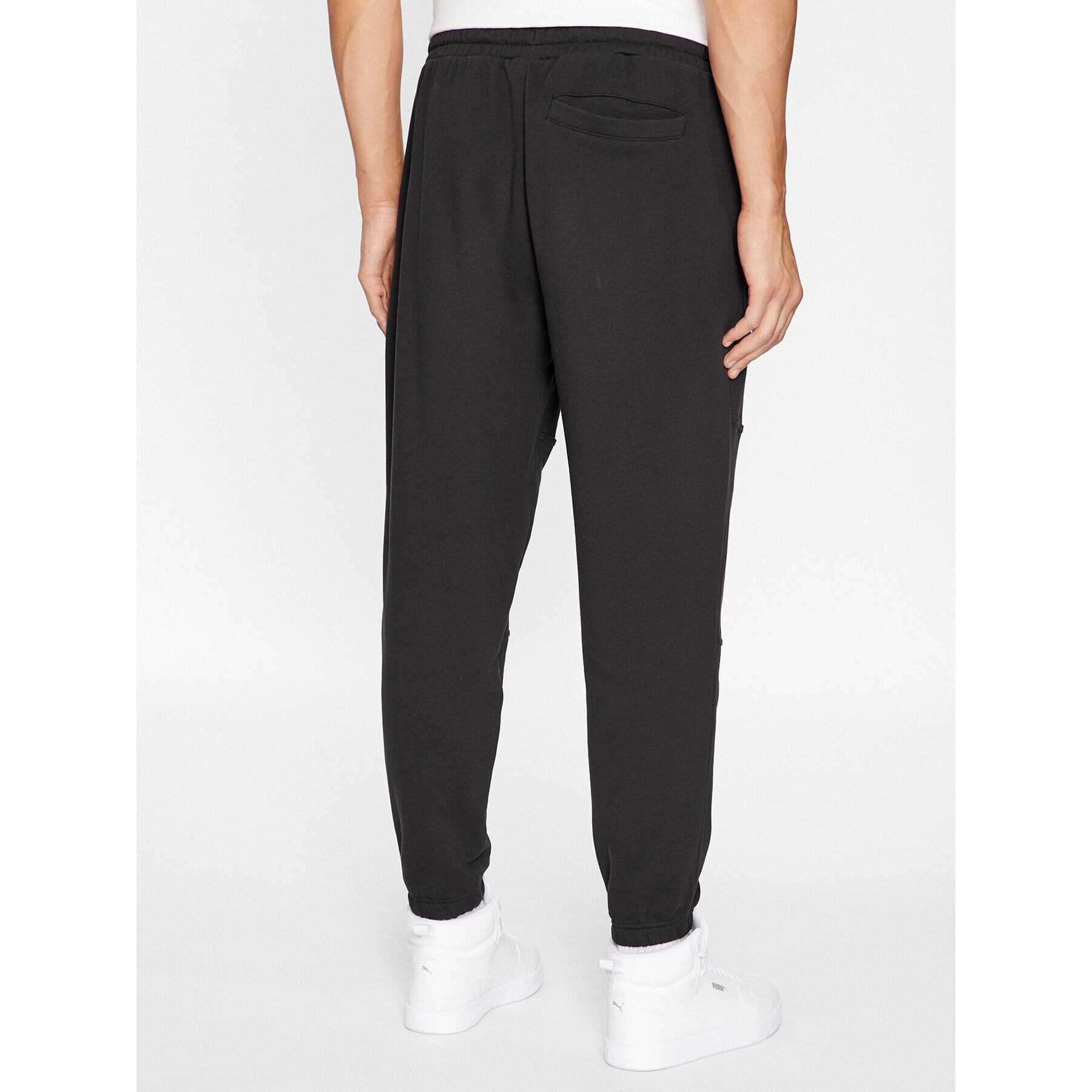 Puma Pantaloni trening Downtown 621287 Negru Regular Fit - Pled.ro