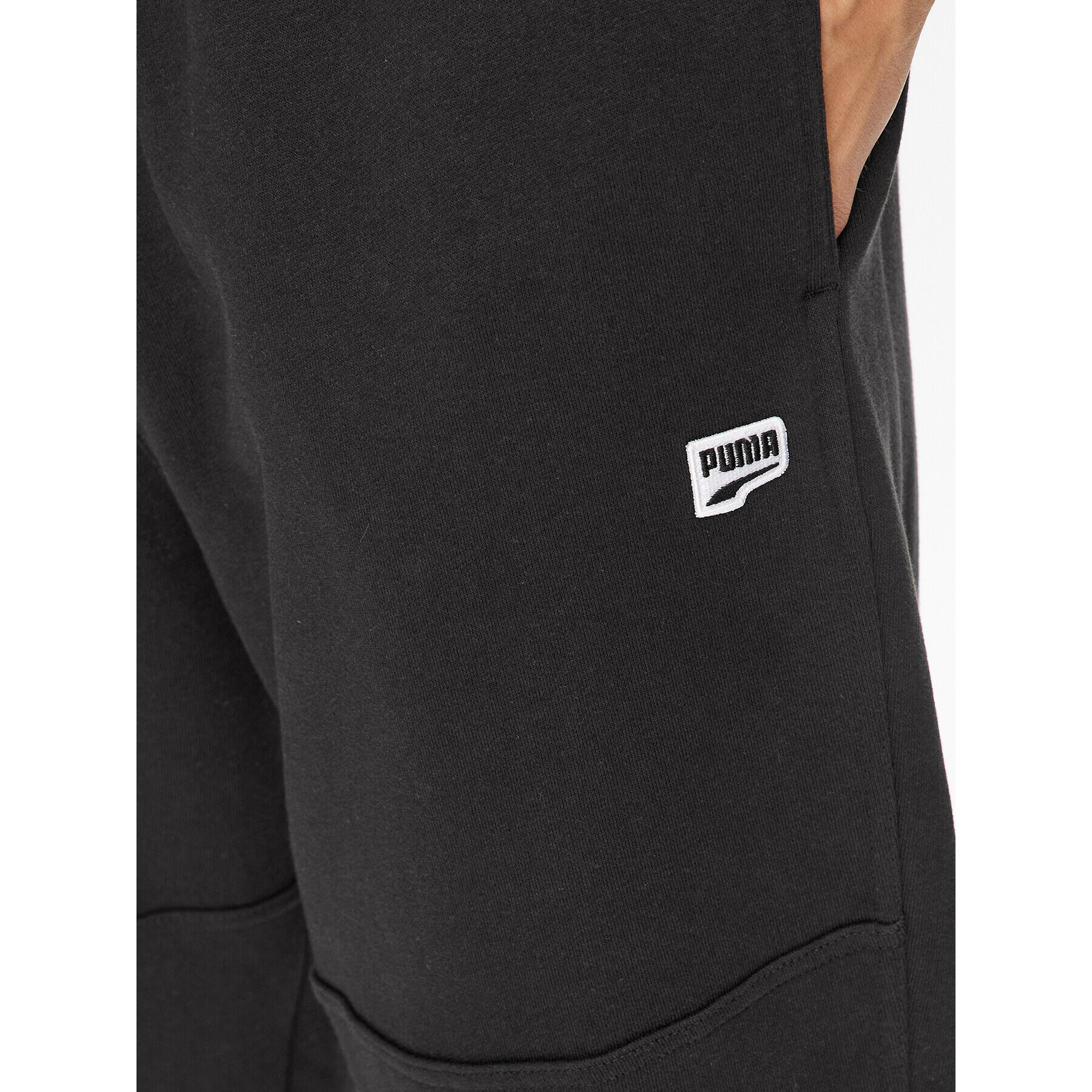 Puma Pantaloni trening Downtown 621287 Negru Regular Fit - Pled.ro