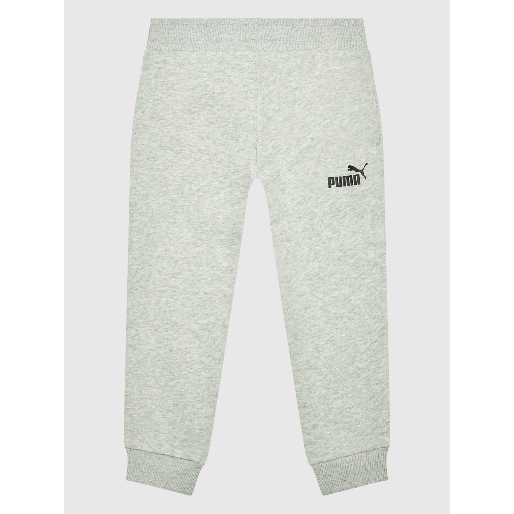 Puma Pantaloni trening Ess 587037 Gri Regular Fit - Pled.ro