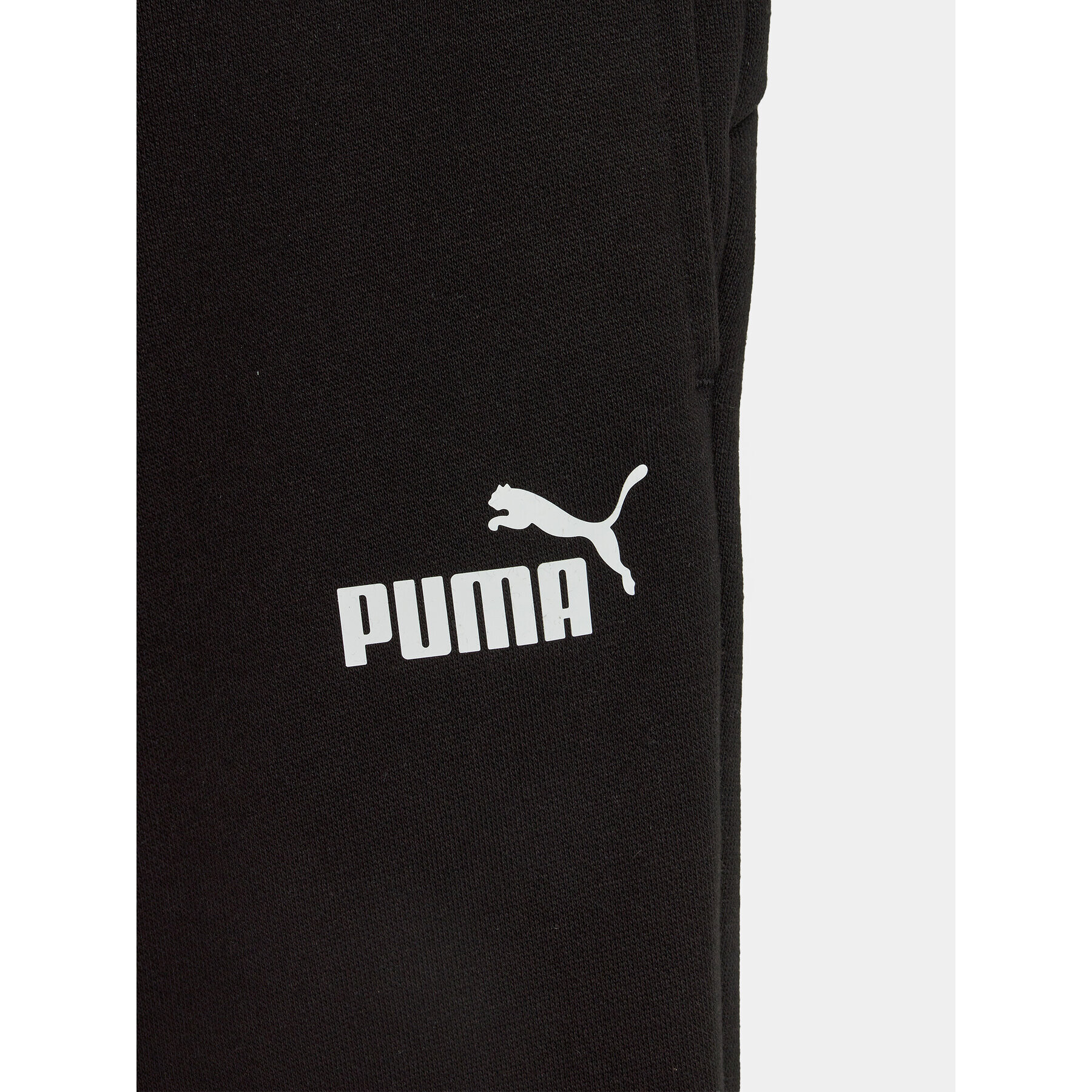 Puma Pantaloni trening Ess 587038 Negru Regular Fit - Pled.ro