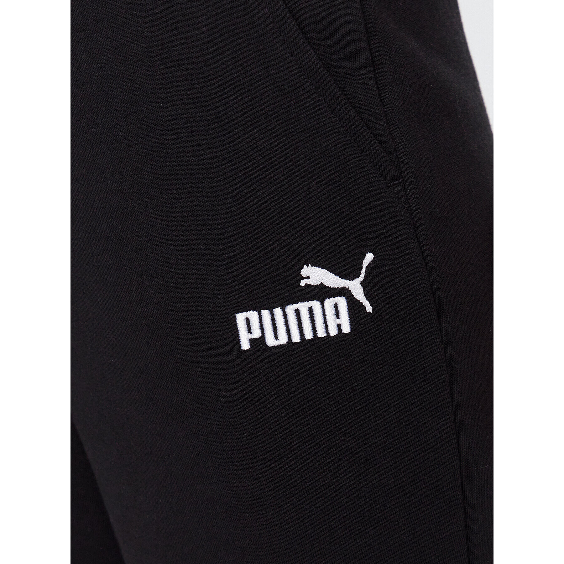 Puma Pantaloni trening Ess 847093 Negru Regular Fit - Pled.ro