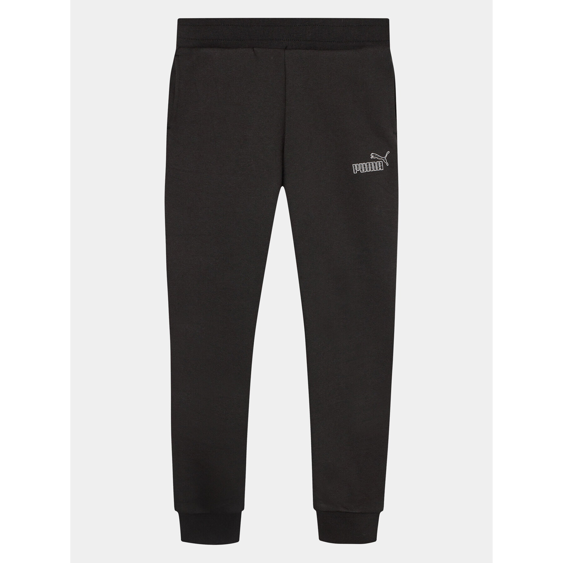 Puma Pantaloni trening Ess+ Animal 676422 Negru Regular Fit - Pled.ro