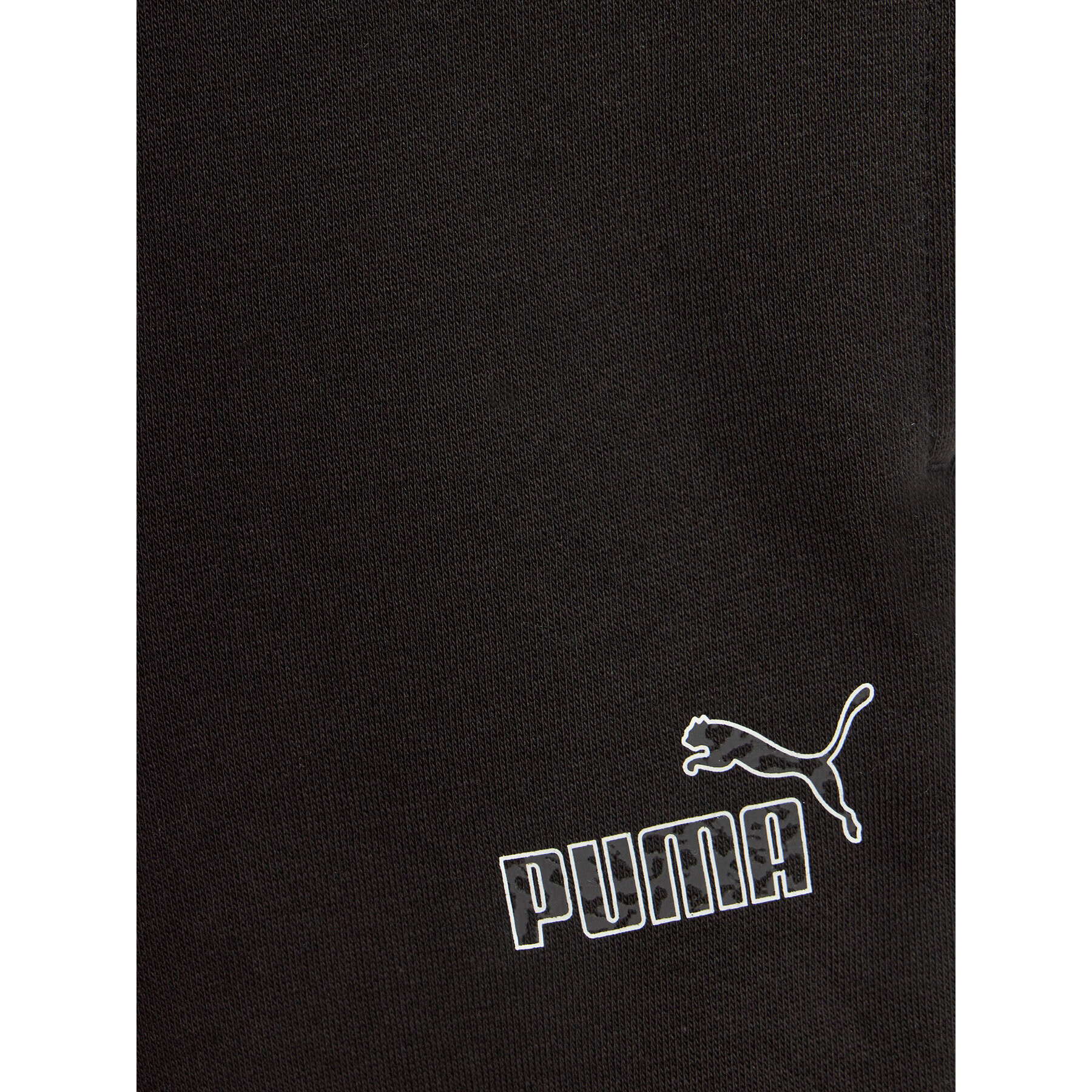 Puma Pantaloni trening Ess+ Animal 676422 Negru Regular Fit - Pled.ro