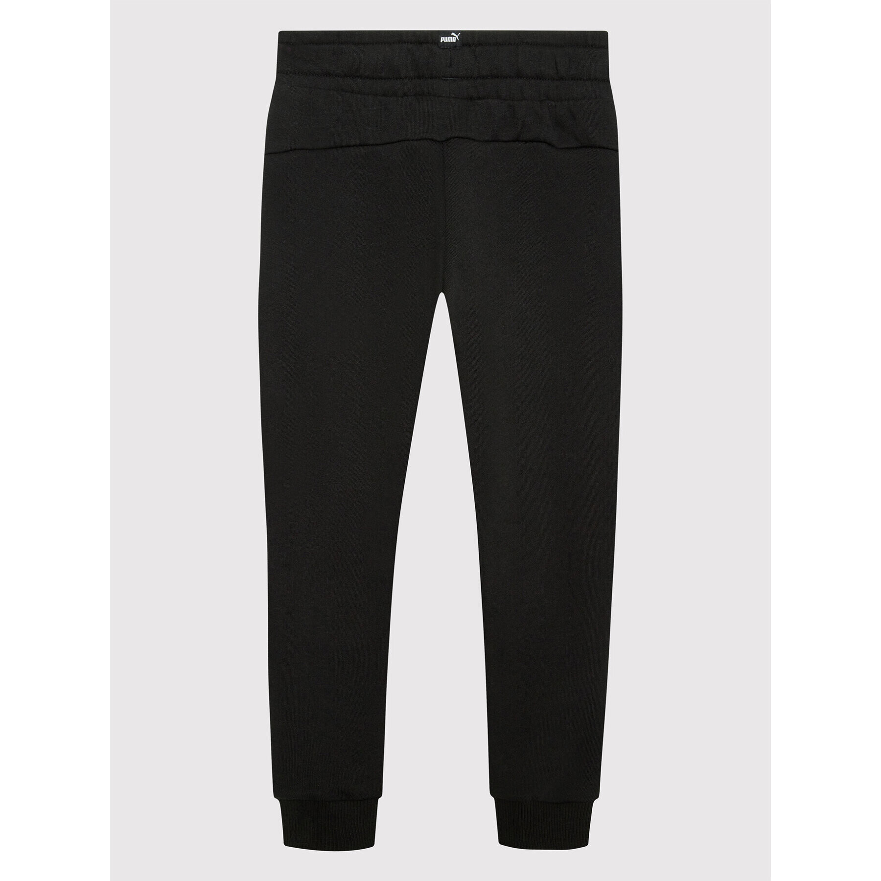 Puma Pantaloni trening Essential Logo 586974 Negru Regular Fit - Pled.ro