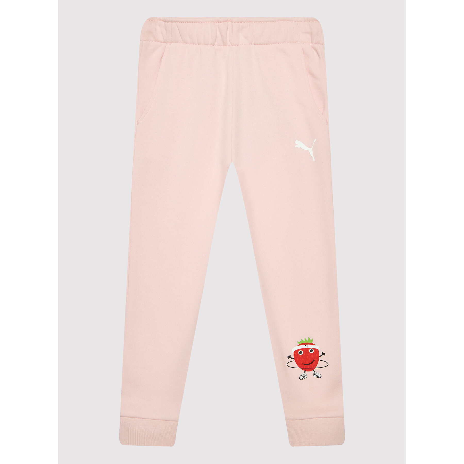 Puma Pantaloni trening Fruitmates 847317 Roz Regular Fit - Pled.ro