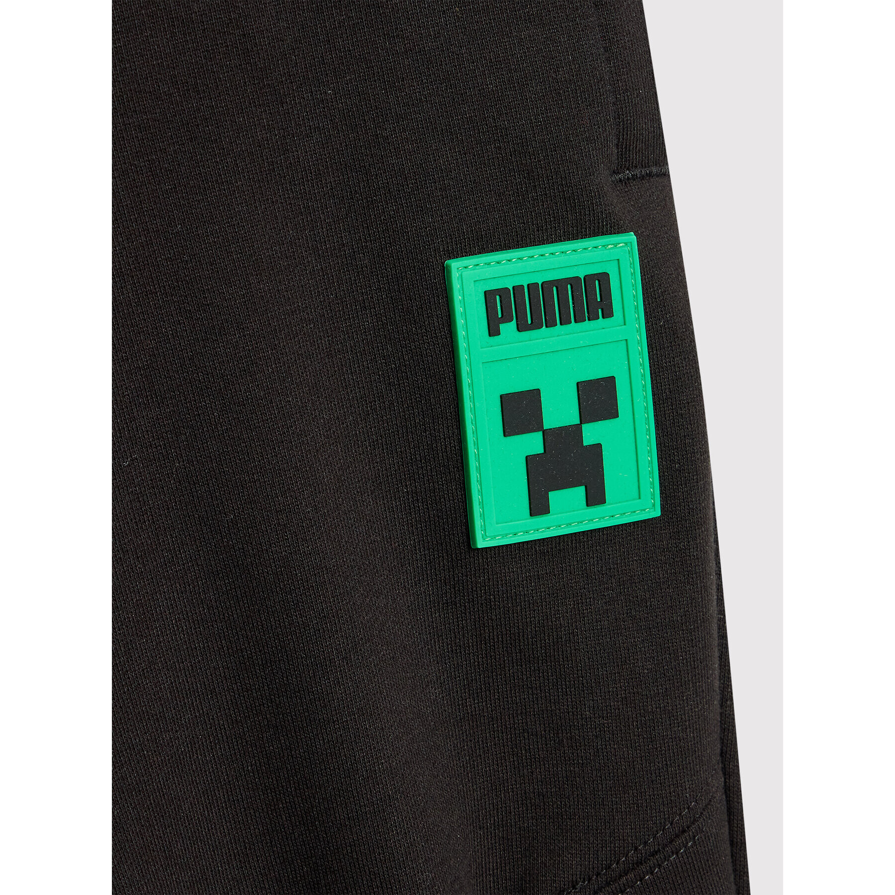 Puma Pantaloni trening MINECRAFT 533437 Negru Regular Fit - Pled.ro