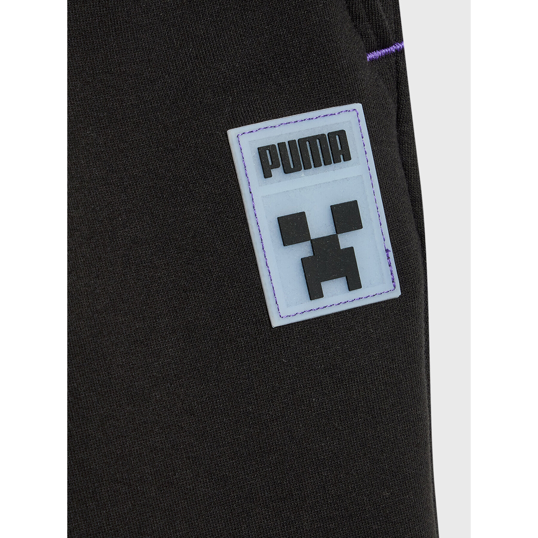 Puma Pantaloni trening MINECRAFT 670364 Negru Regular Fit - Pled.ro