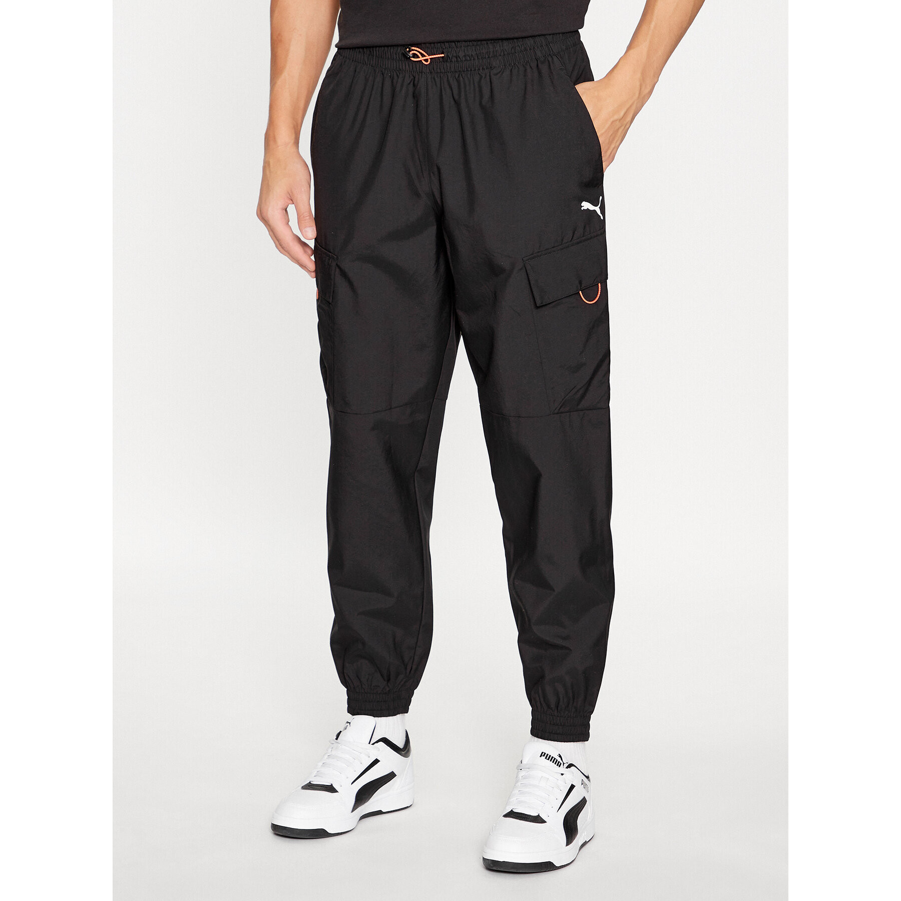 Puma Pantaloni trening Open Road 675898 Negru Regular Fit - Pled.ro