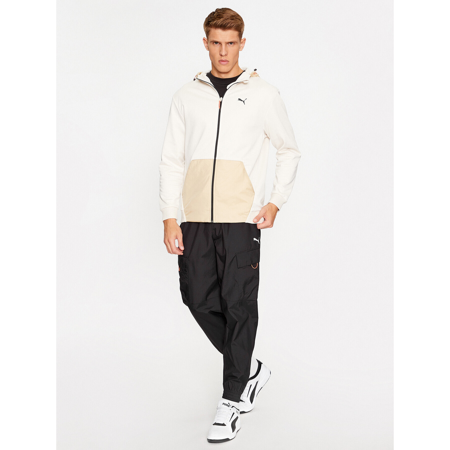 Puma Pantaloni trening Open Road 675898 Negru Regular Fit - Pled.ro