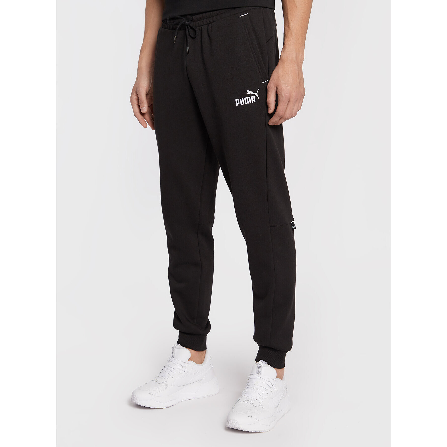 Puma Pantaloni trening Power 849856 Negru Regular Fit - Pled.ro