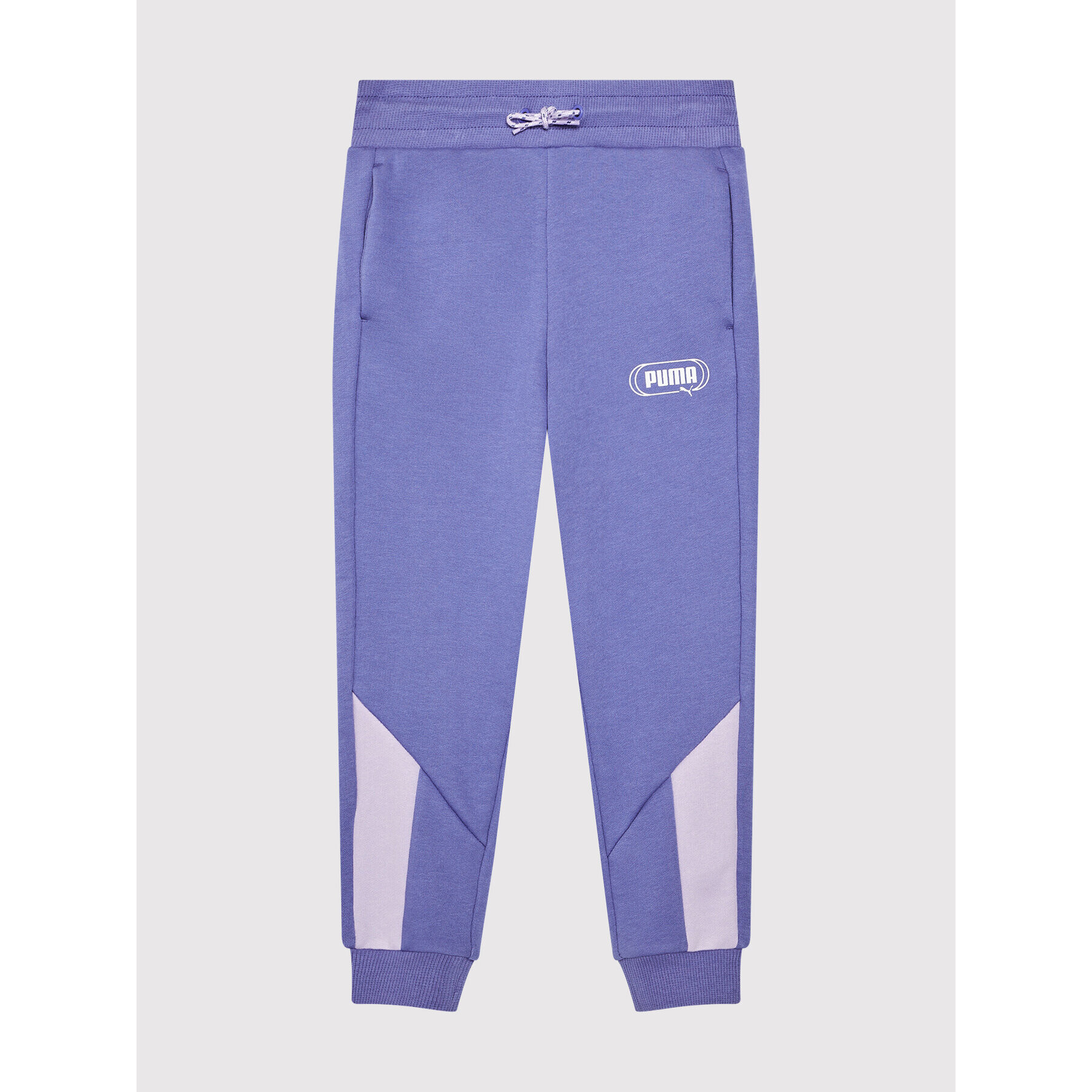 Puma Pantaloni trening Rebel 586160 Violet Regular Fit - Pled.ro