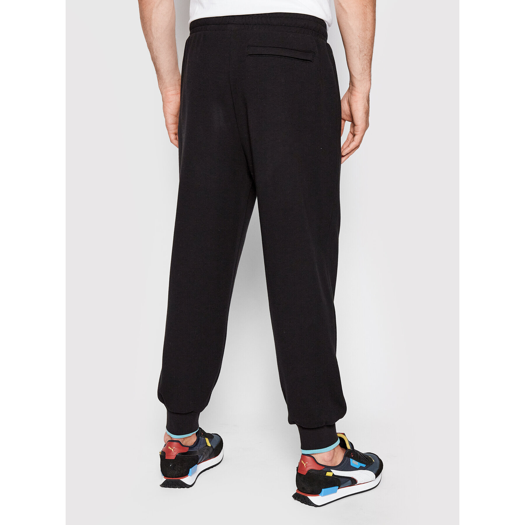 Puma Pantaloni trening SWxP 533620 Negru Loose Fit - Pled.ro