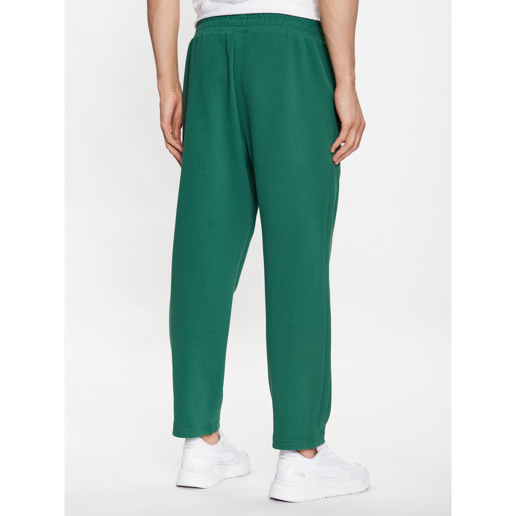 Puma Pantaloni trening T7 538199 Verde Regular Fit - Pled.ro