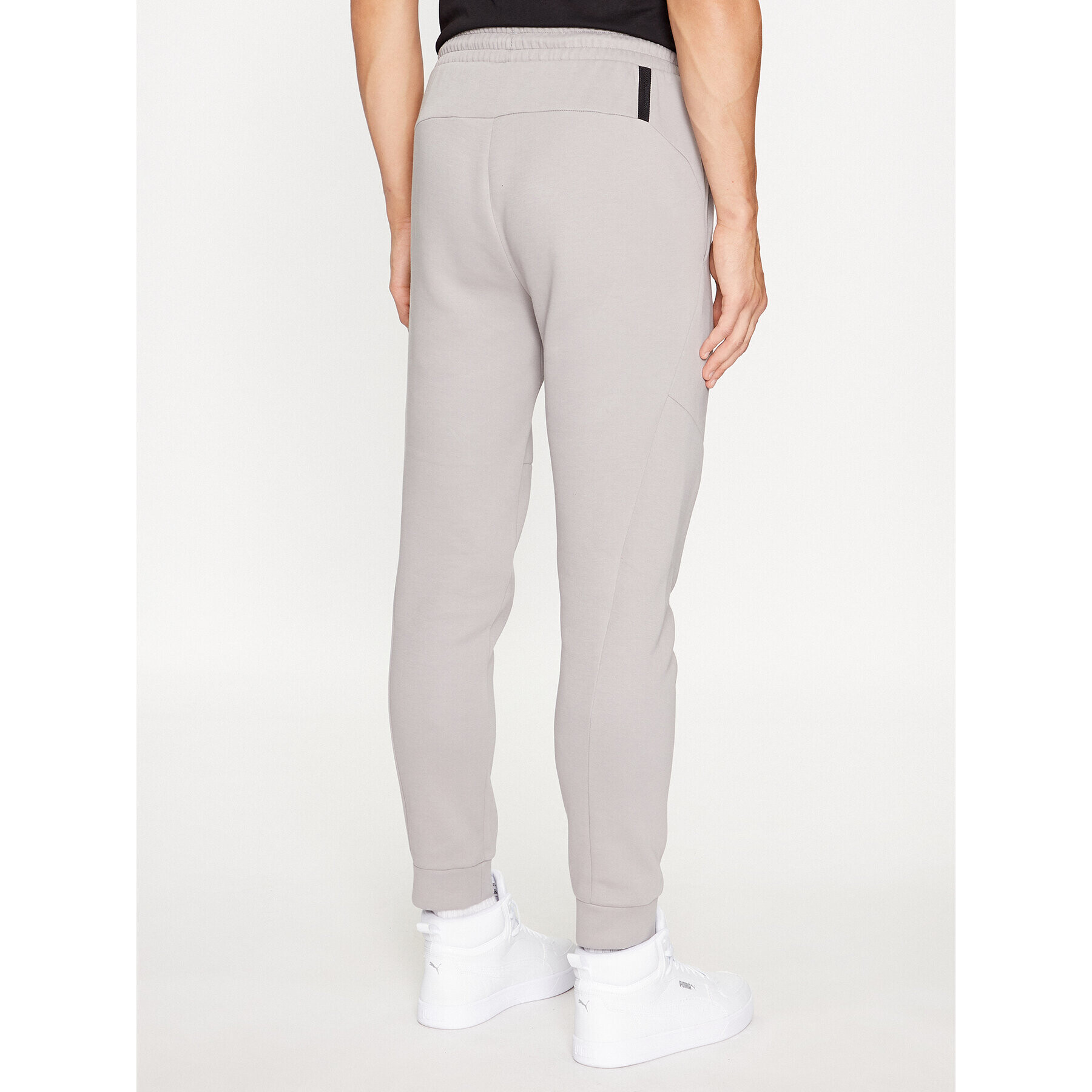 Puma Pantaloni trening tech 538286 Gri Regular Fit - Pled.ro