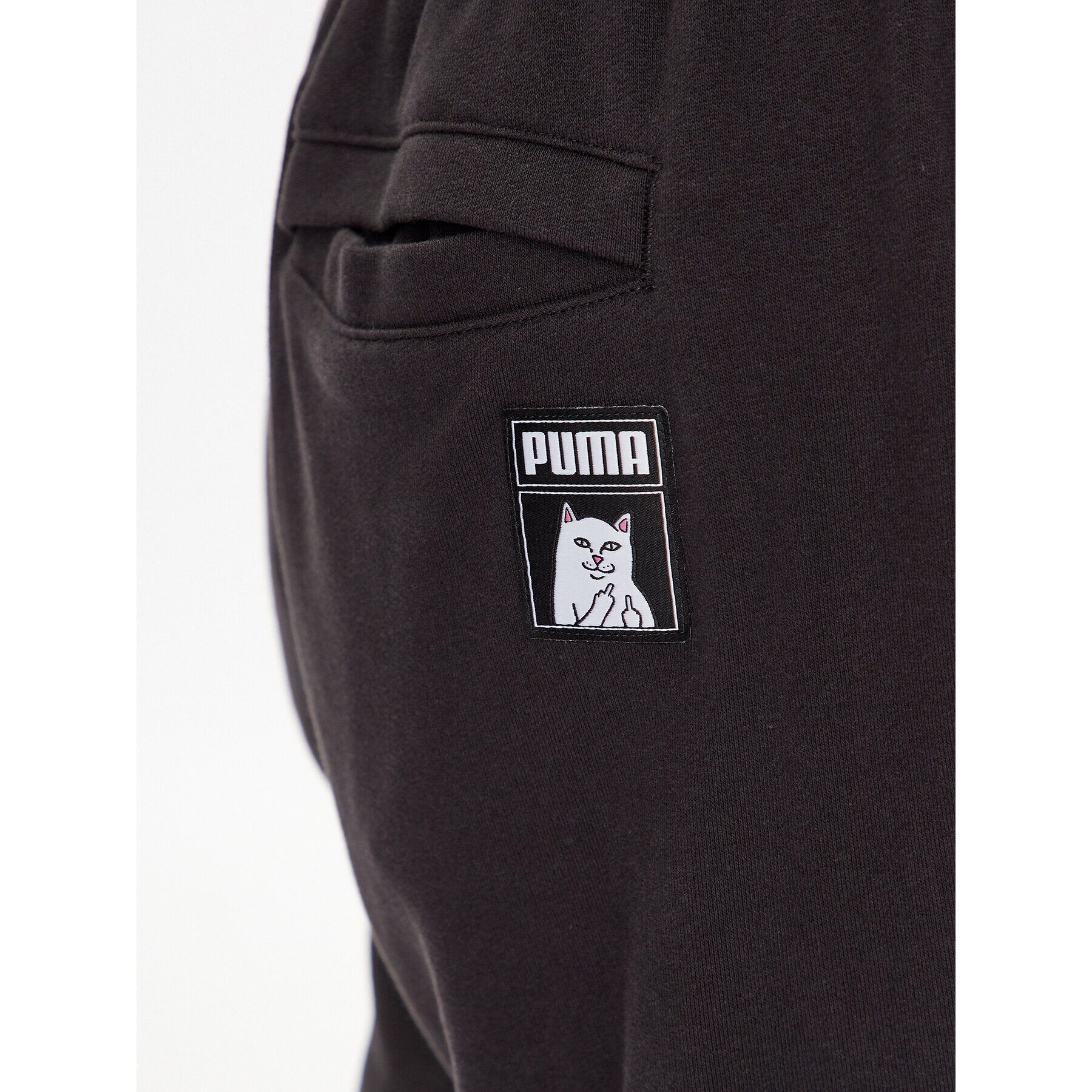 Puma Pantaloni trening X Ripndip 622199 Negru Relaxed Fit - Pled.ro