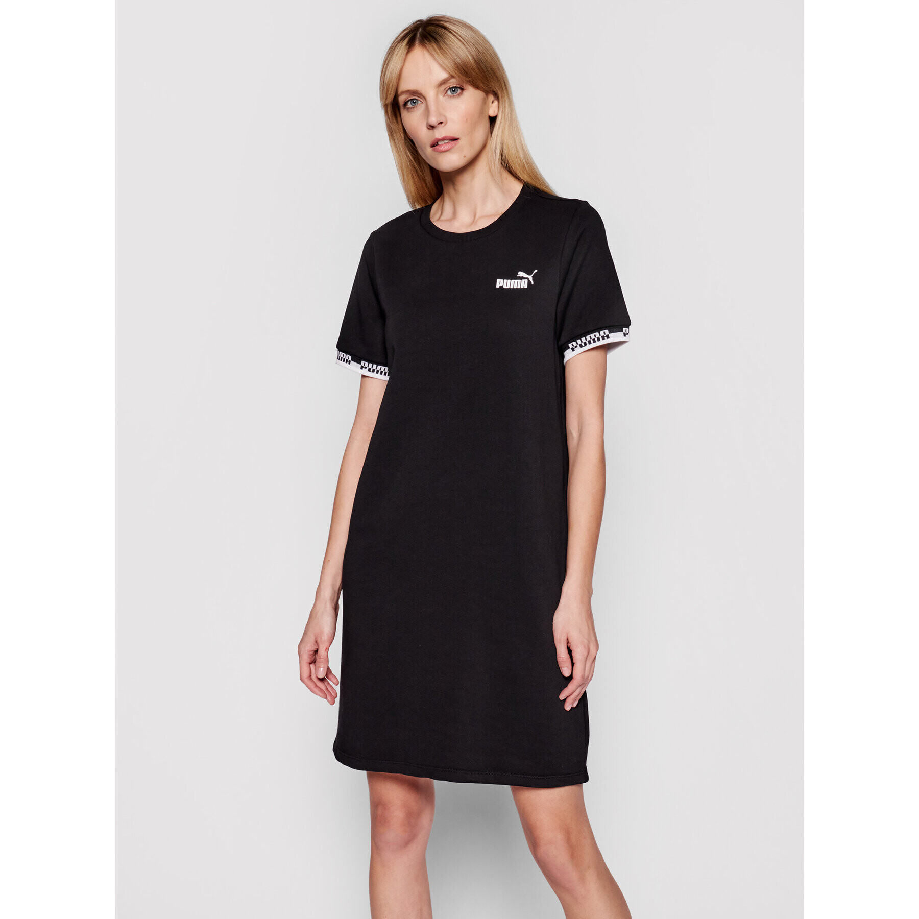 Puma Rochie de zi Amplified 585912 Negru Relaxed Fit - Pled.ro