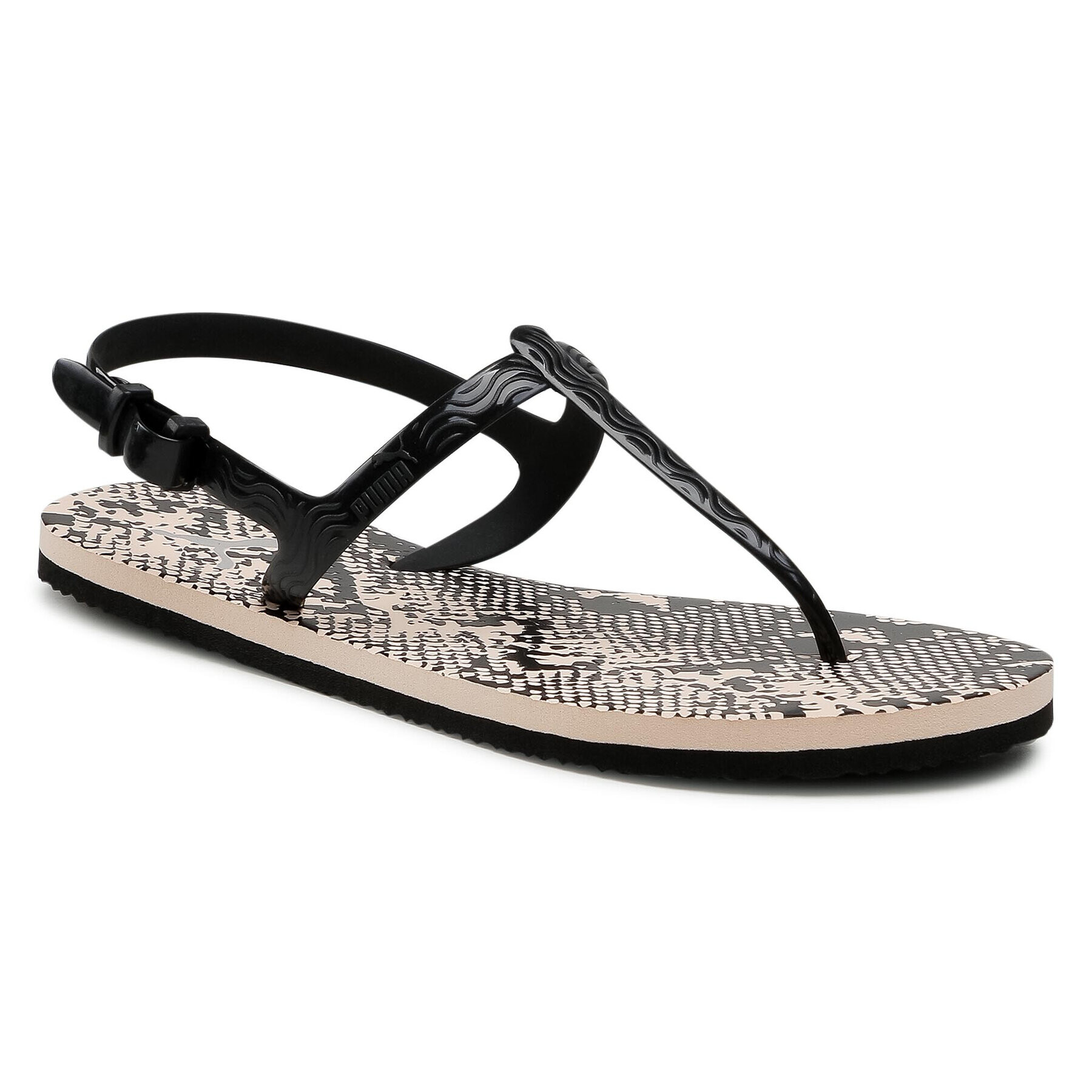 Puma Sandale Cozy Sandal Wns Untamed 375213 01 Negru - Pled.ro