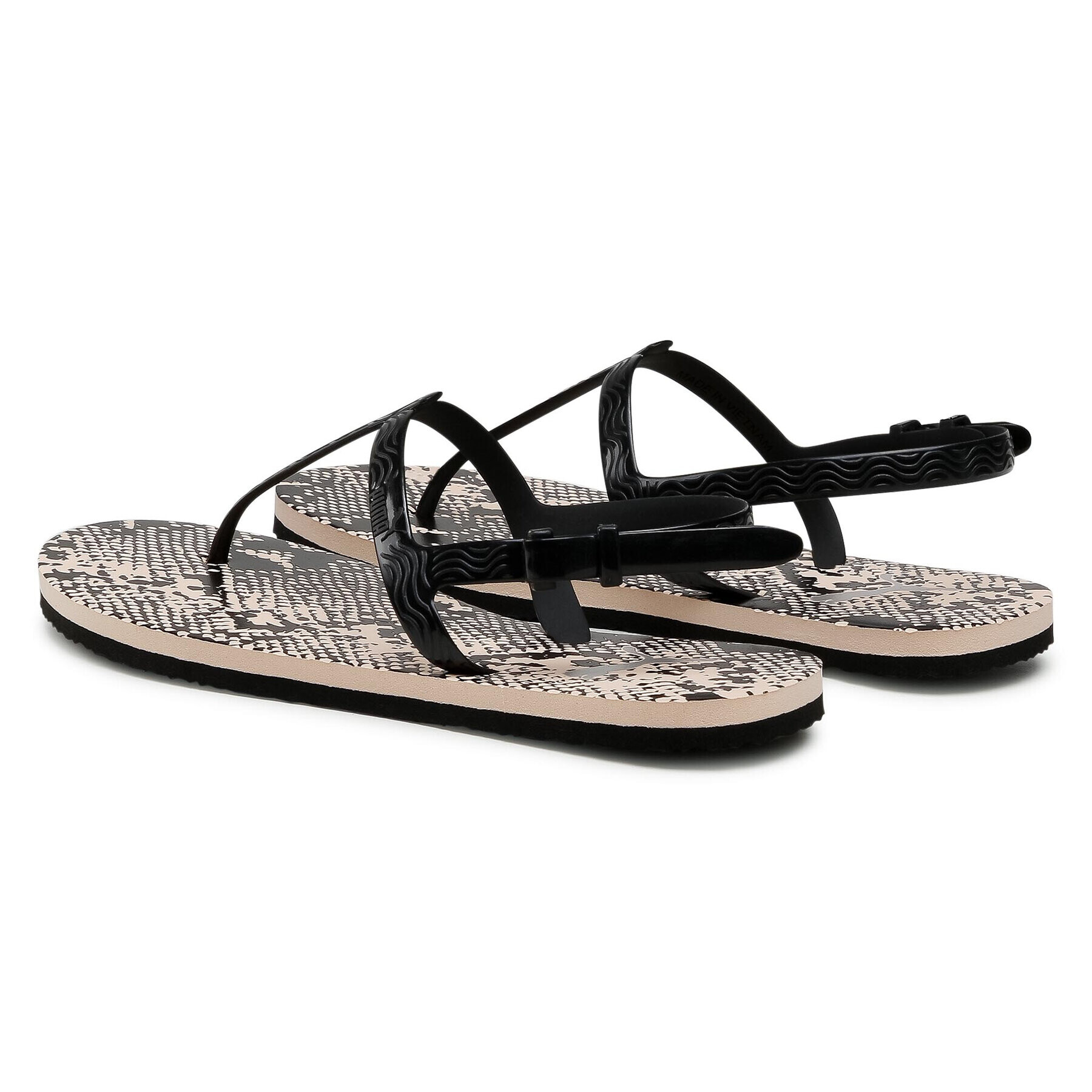 Puma Sandale Cozy Sandal Wns Untamed 375213 01 Negru - Pled.ro