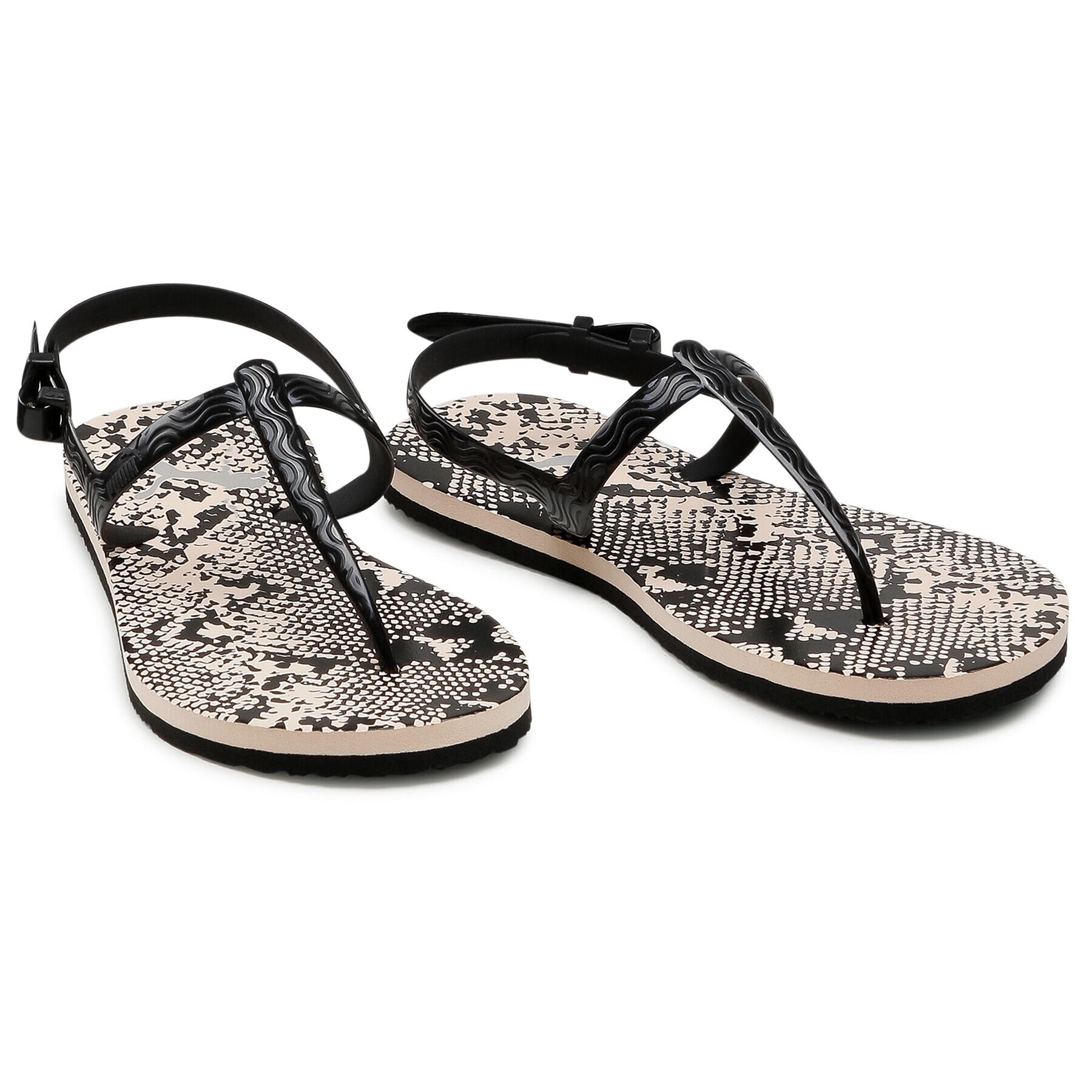 Puma Sandale Cozy Sandal Wns Untamed 375213 01 Negru - Pled.ro